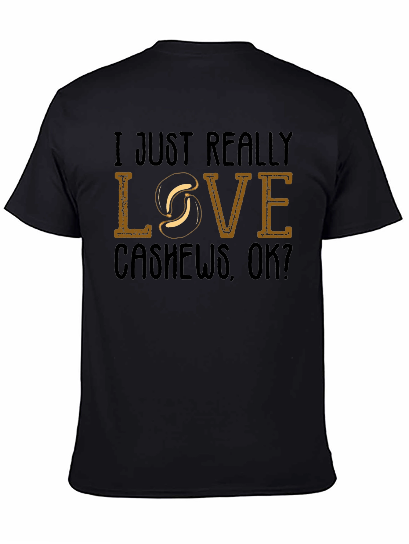 Cashew Lover T-Shirt - Funny Nutty Tee