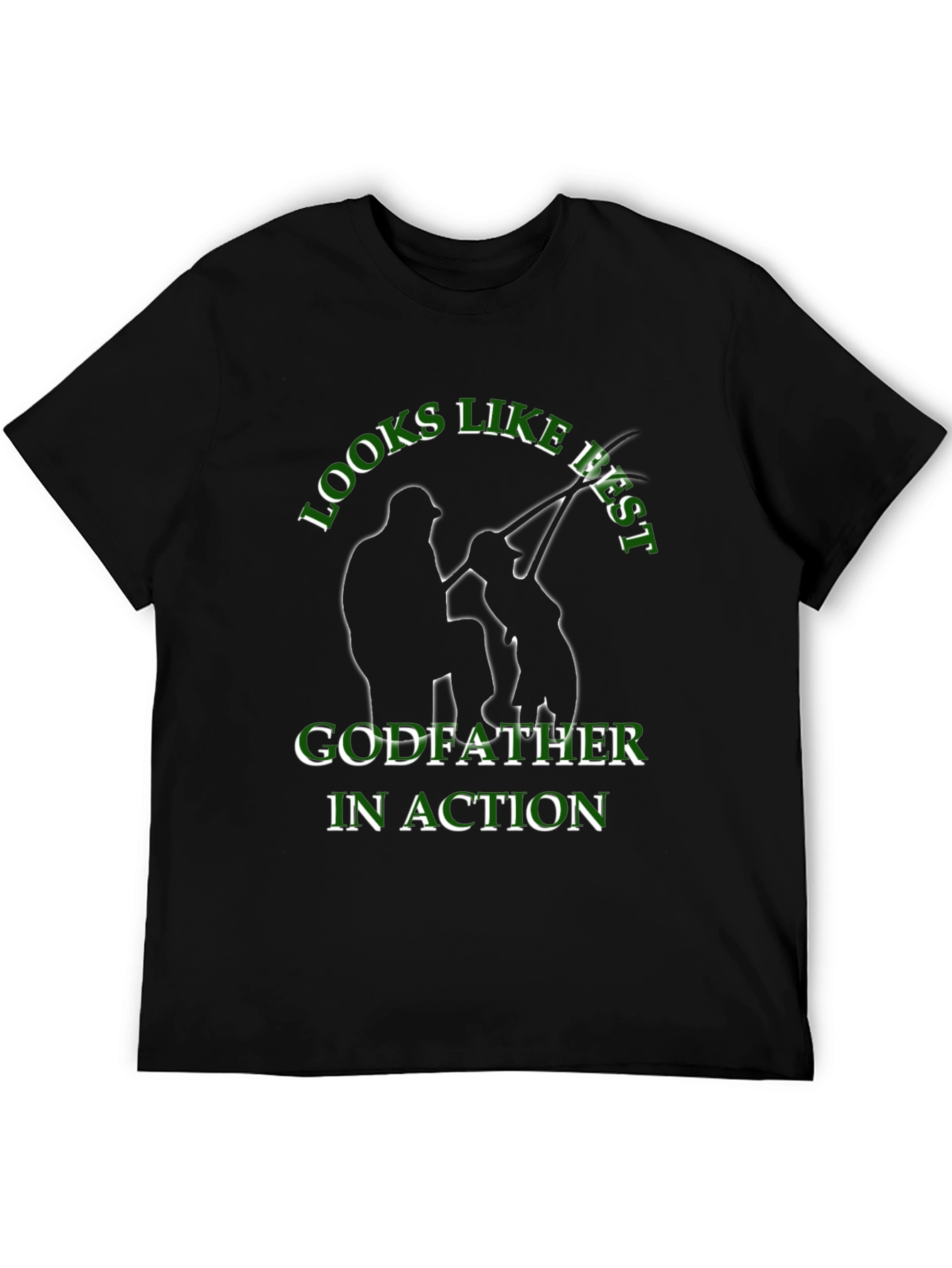 Godfather In Action Graphic T-Shirt
