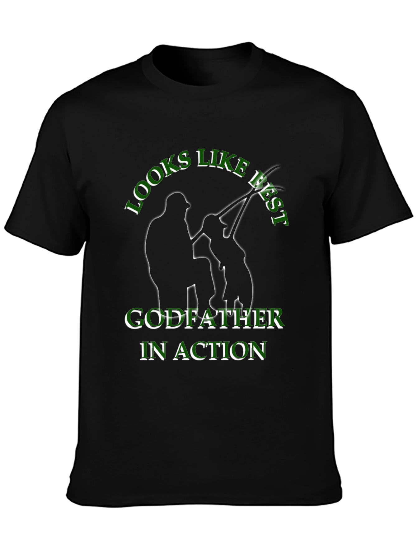 Godfather In Action Graphic T-Shirt