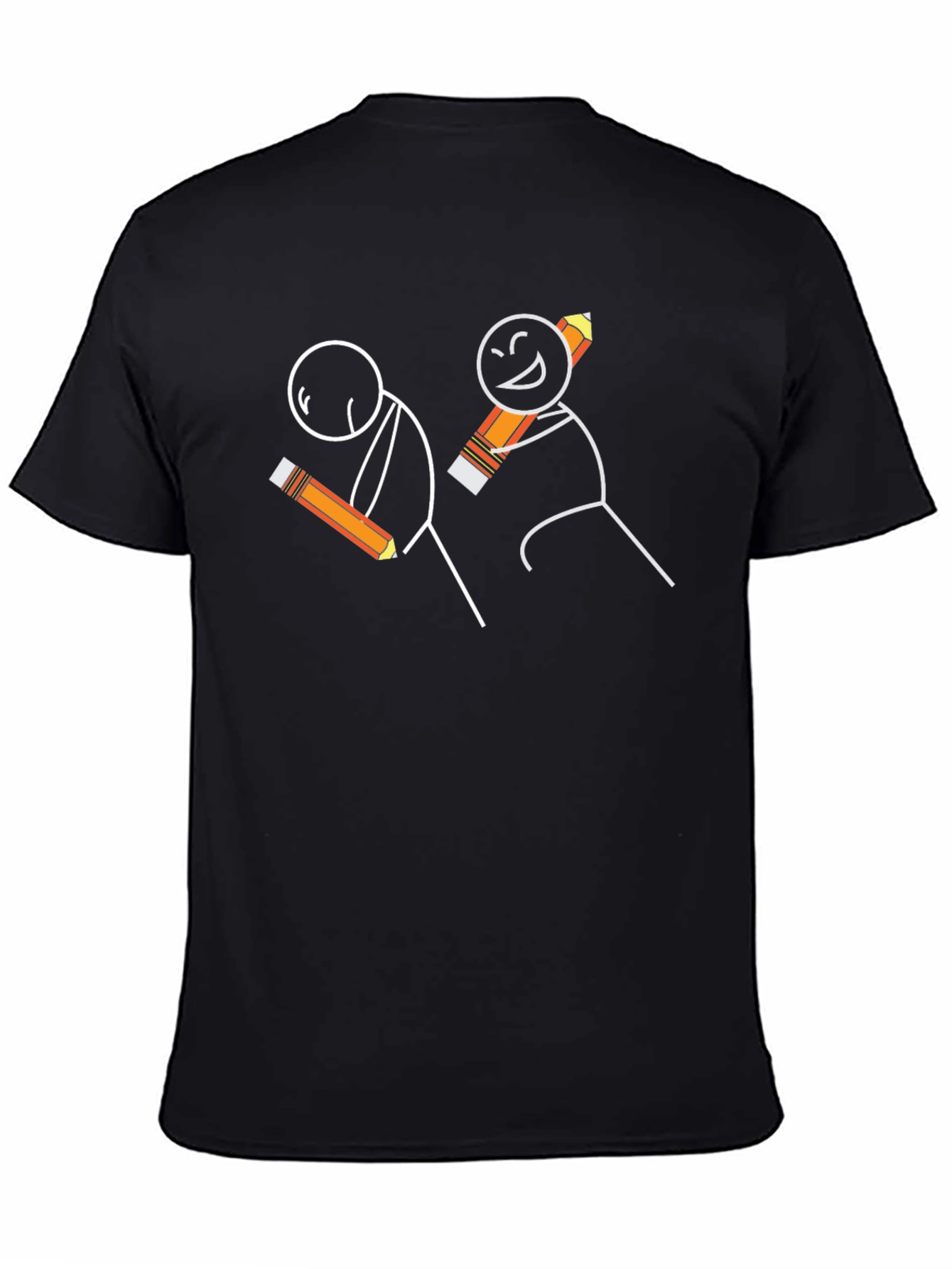 Funny Stick Figure Pencil T-Shirt