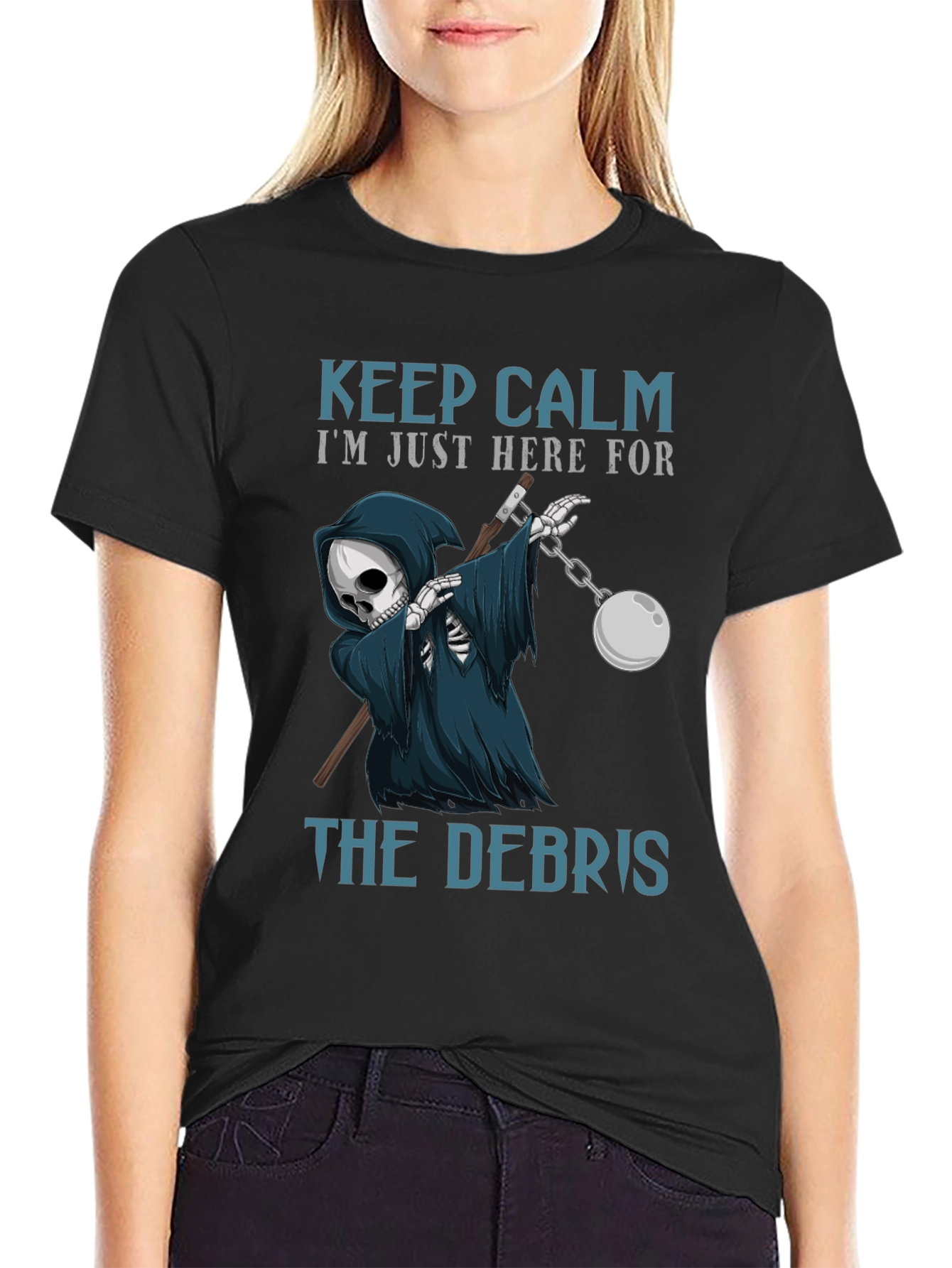 Keep Calm Grim Reaper T-Shirt