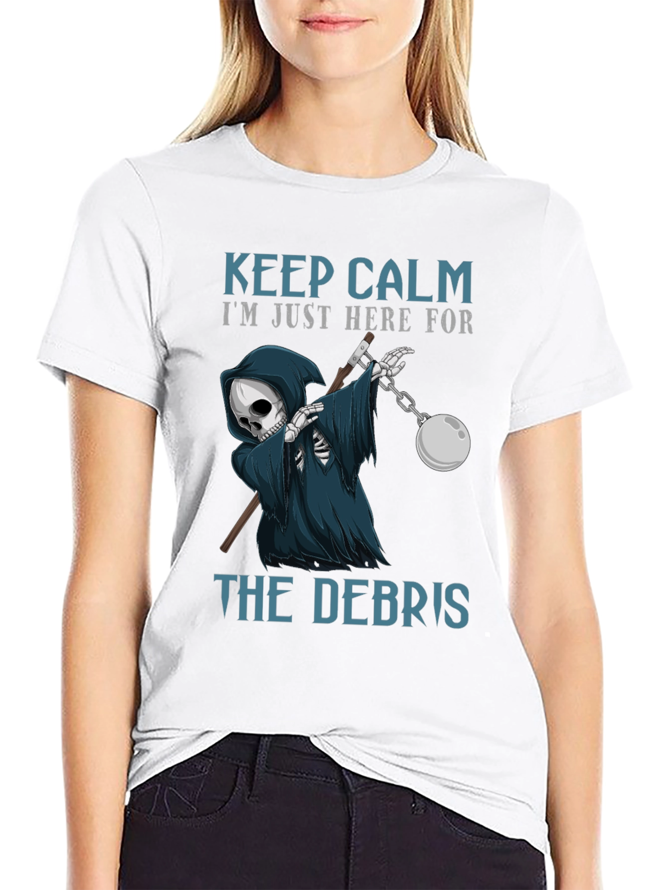 Keep Calm Grim Reaper T-Shirt