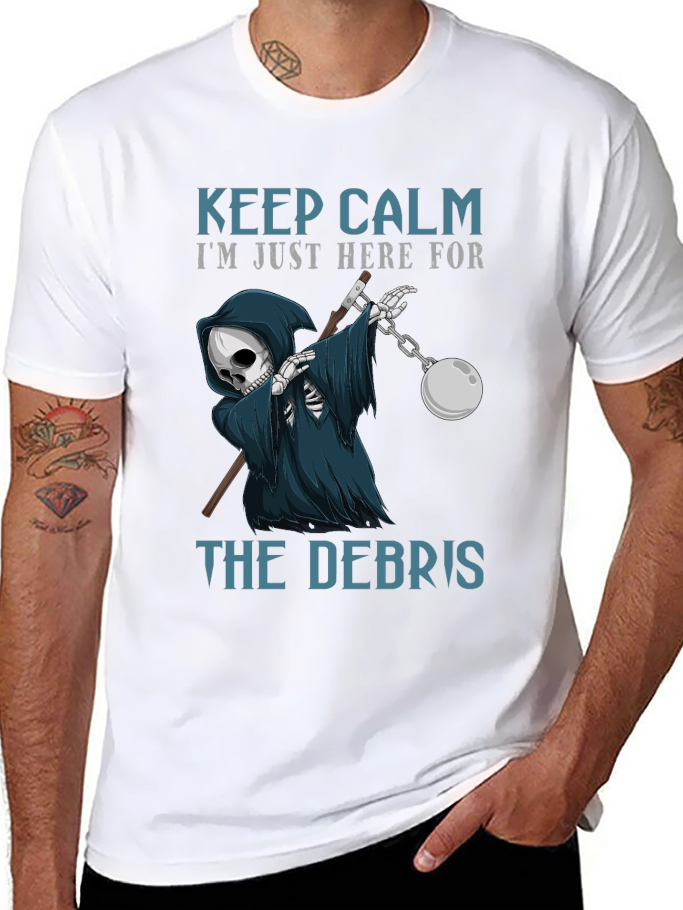 Keep Calm Grim Reaper T-Shirt