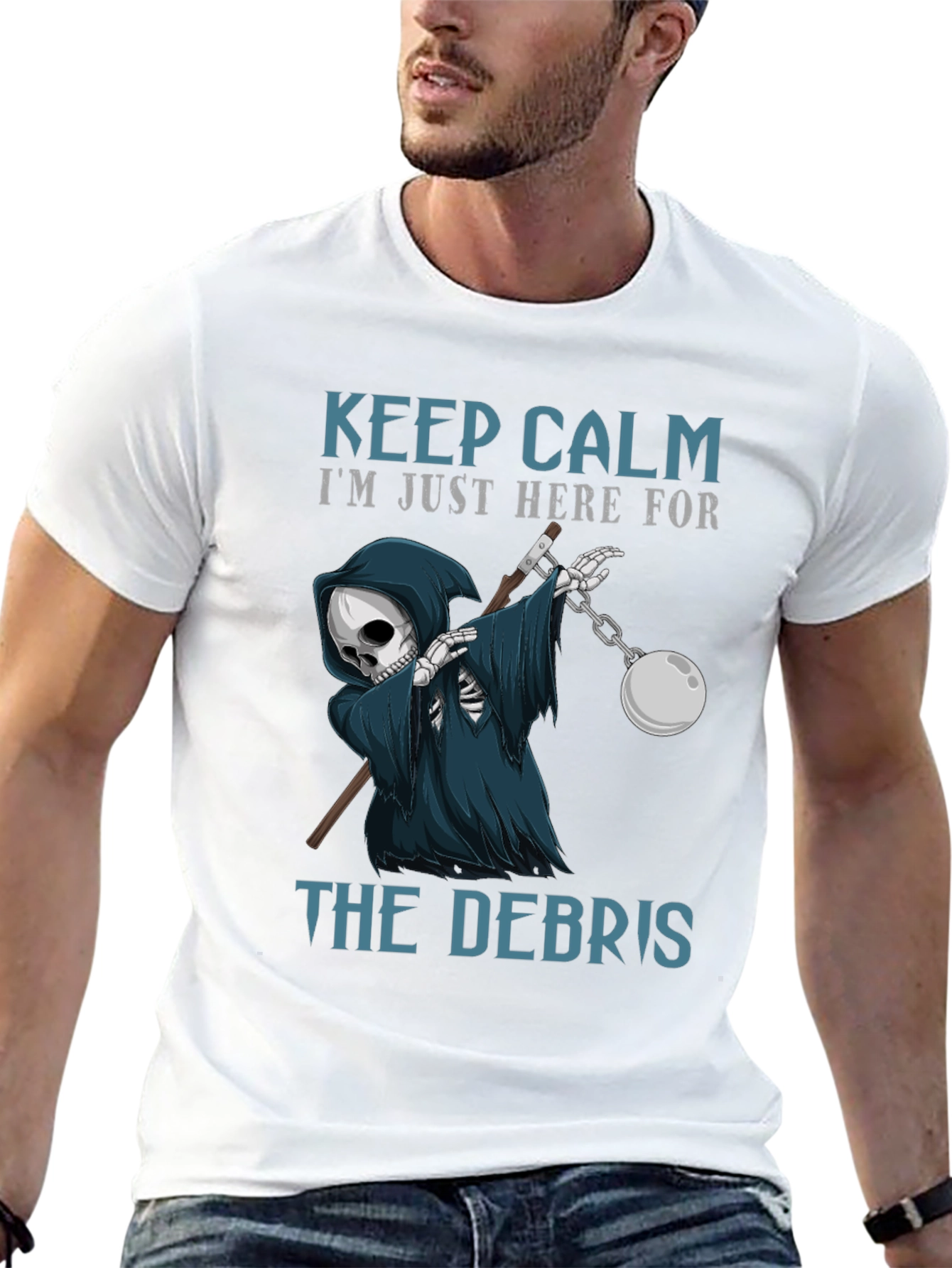 Keep Calm Grim Reaper T-Shirt