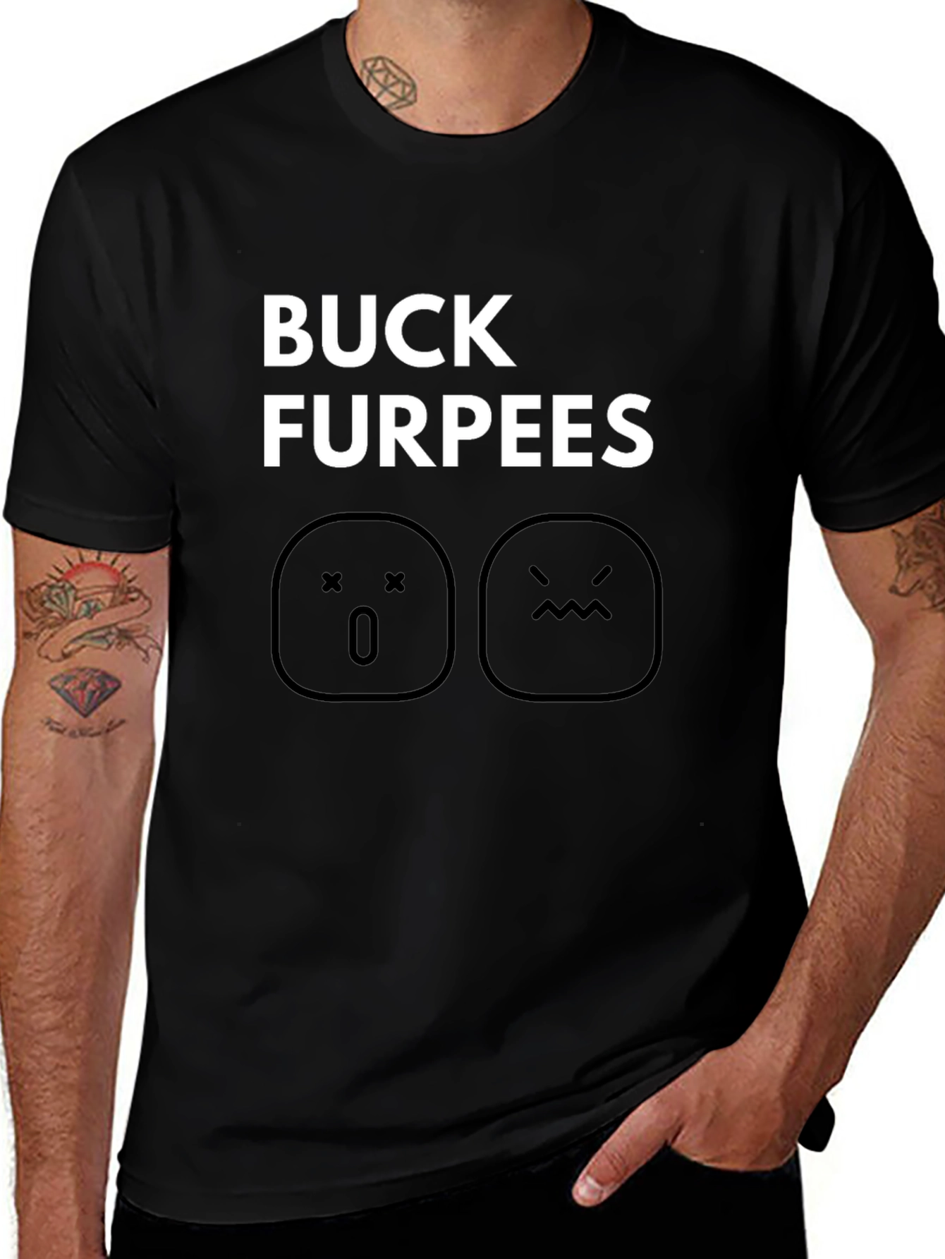 Buck Furpees Graphic T-Shirt - Funny Fitness Tee