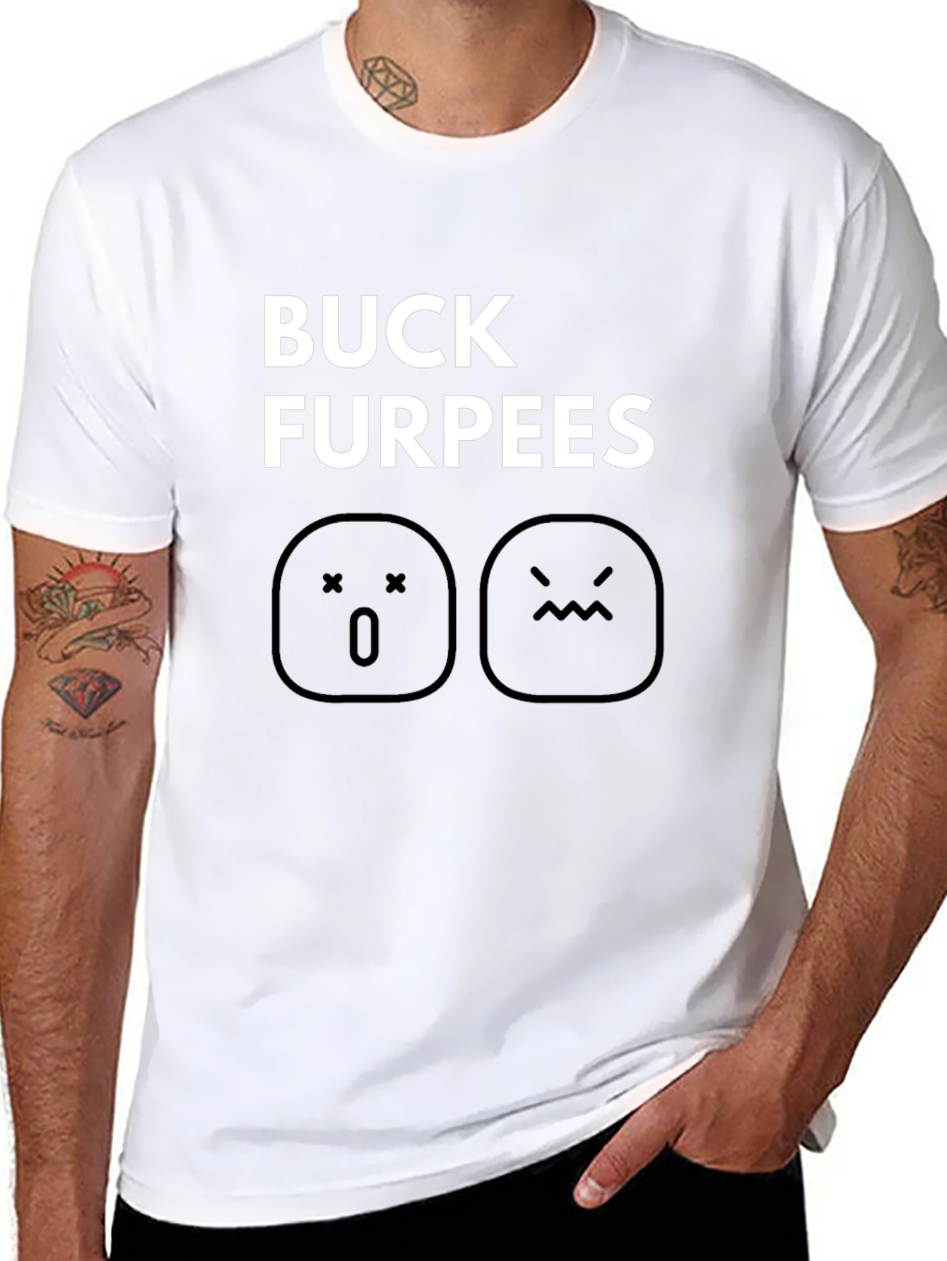 Buck Furpees Graphic T-Shirt - Funny Fitness Tee