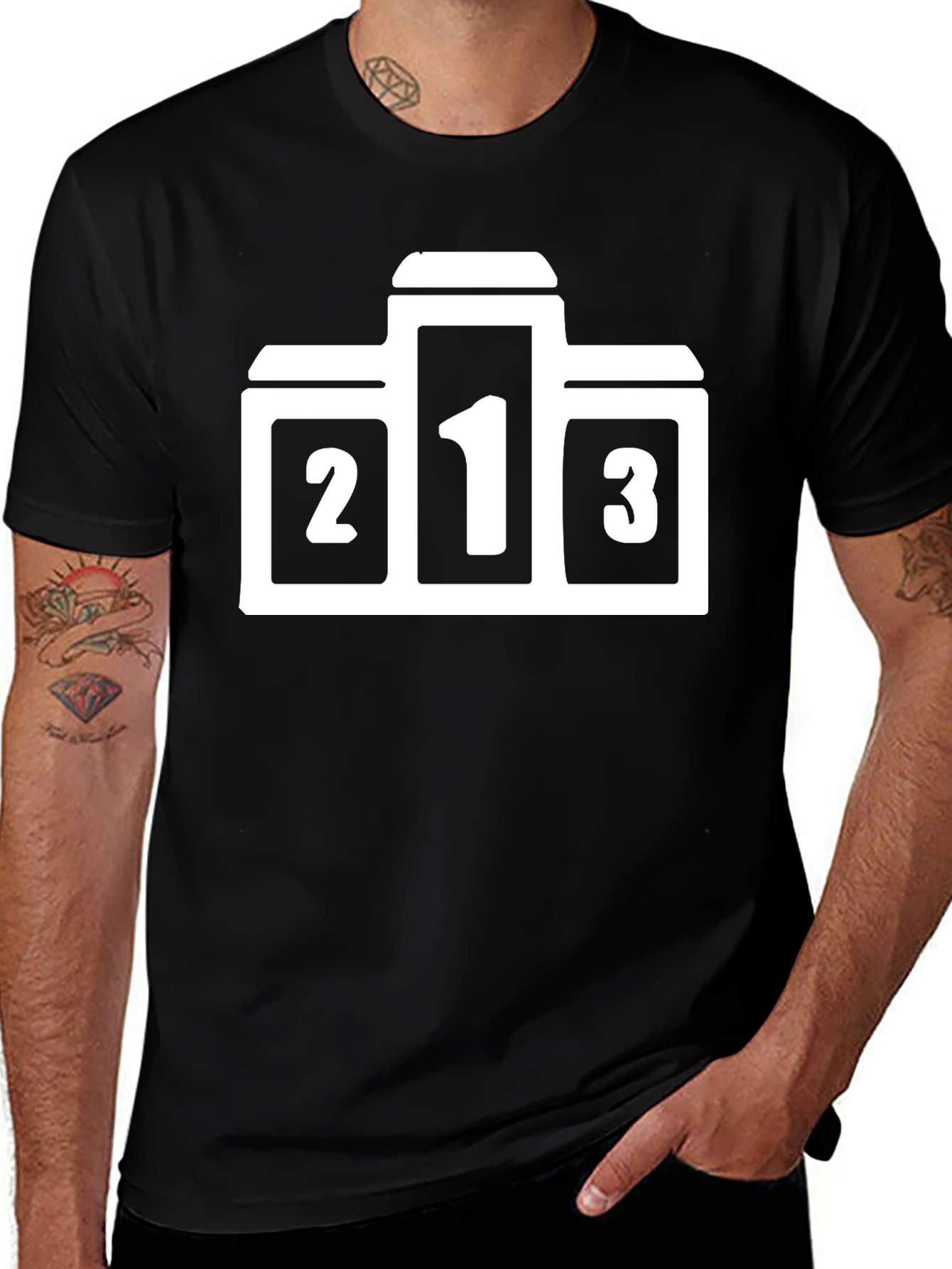 Winners Podium Graphic T-Shirt