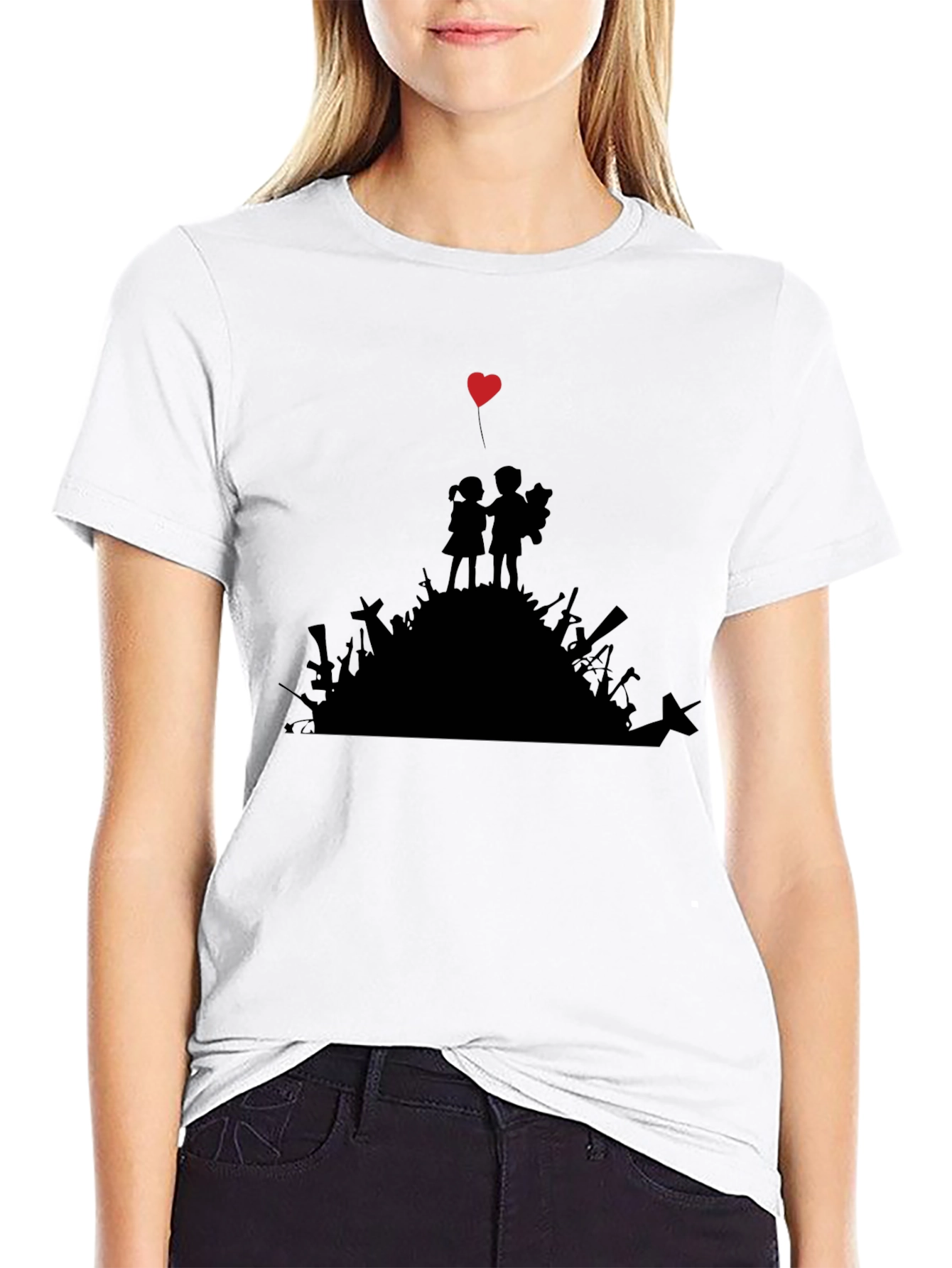 Peace Over War Graphic Tee