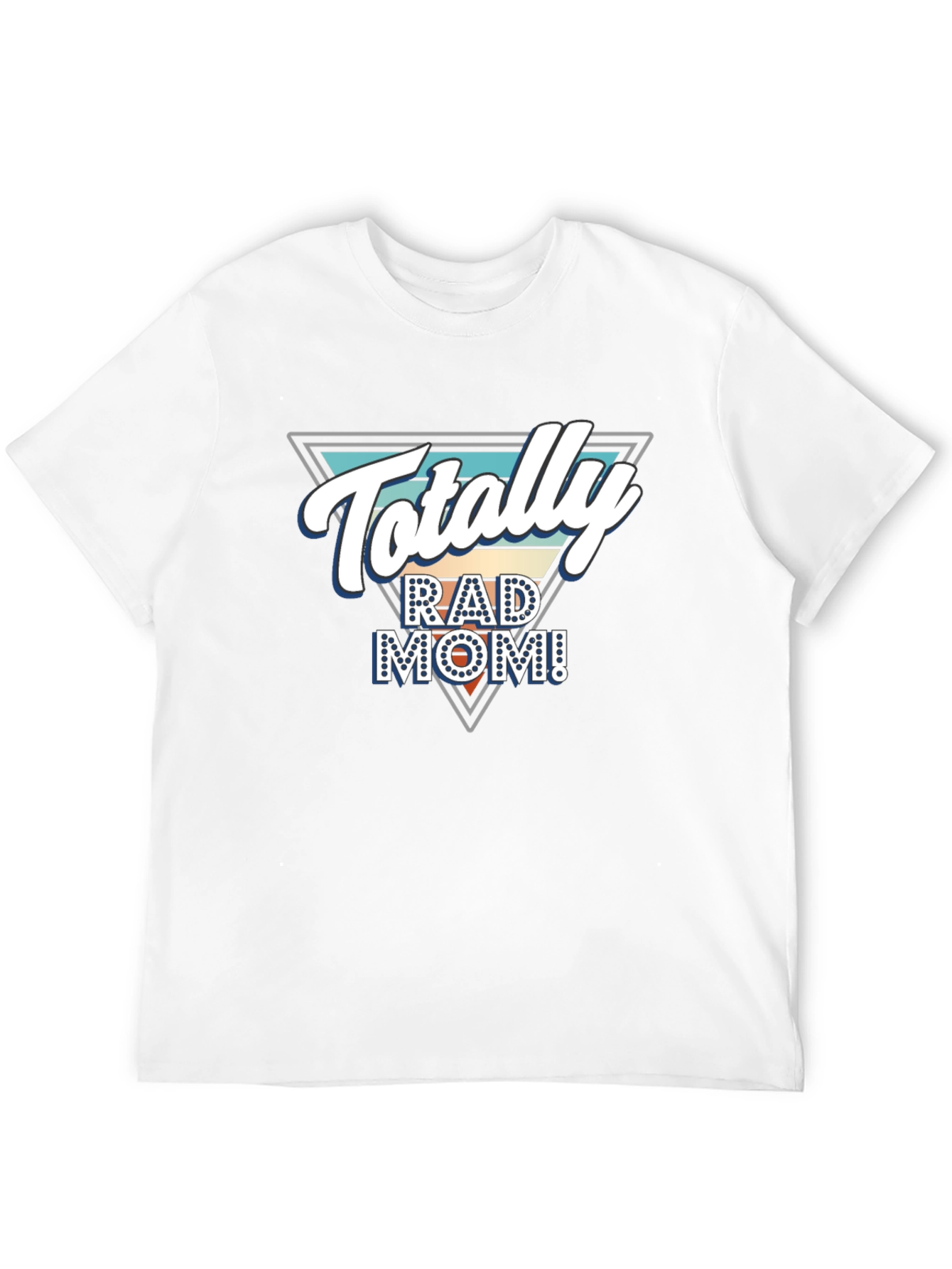 Totally Rad Mom Graphic Tee - Black