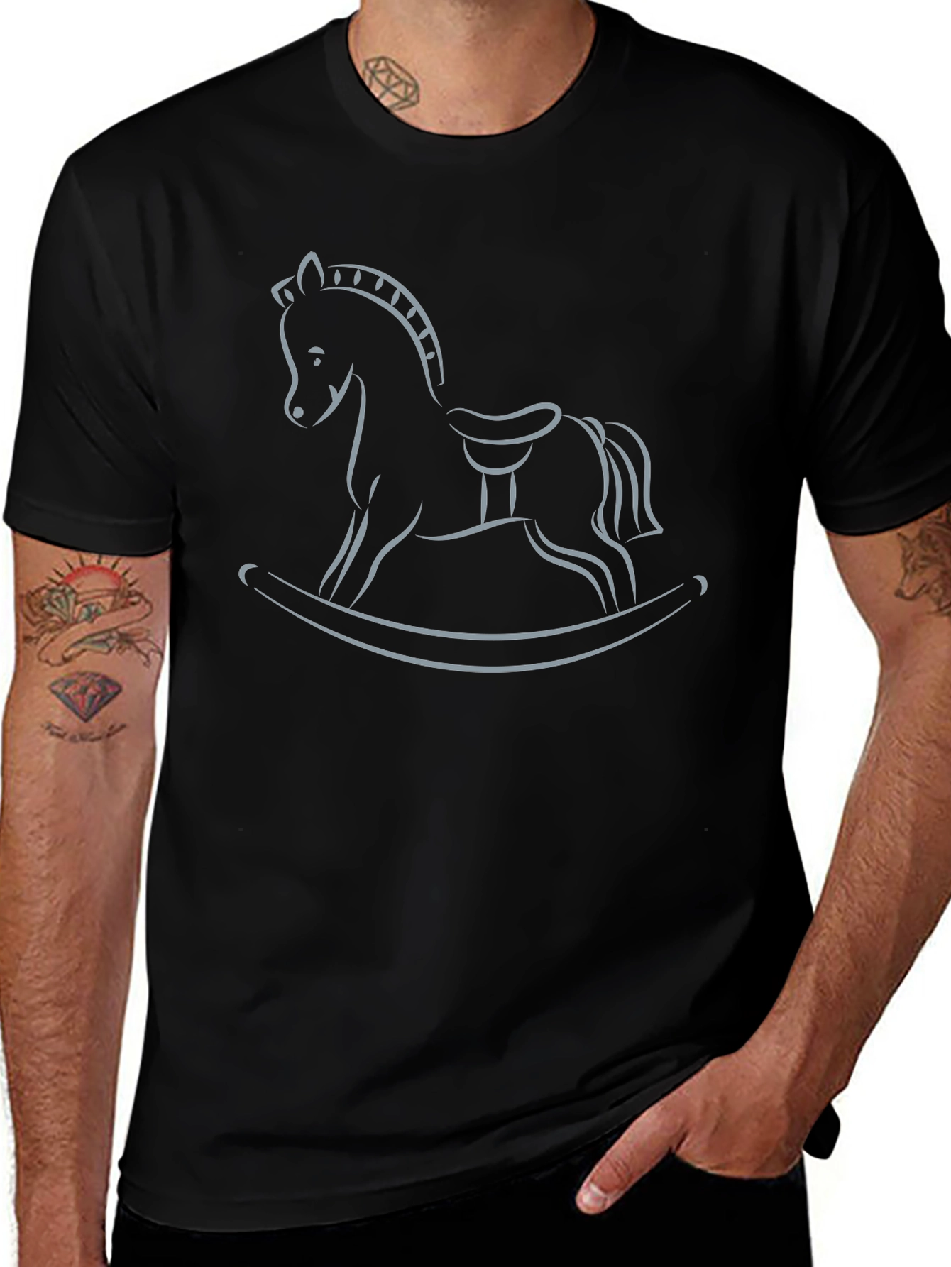 Rocking Horse Tee - Stylish Comfort