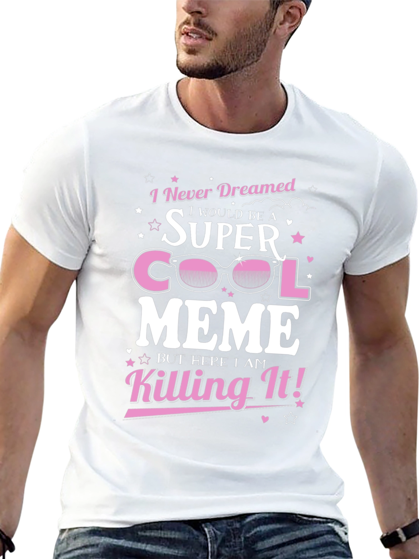 Super Cool Meme T-Shirt - Novelty Graphic Tee
