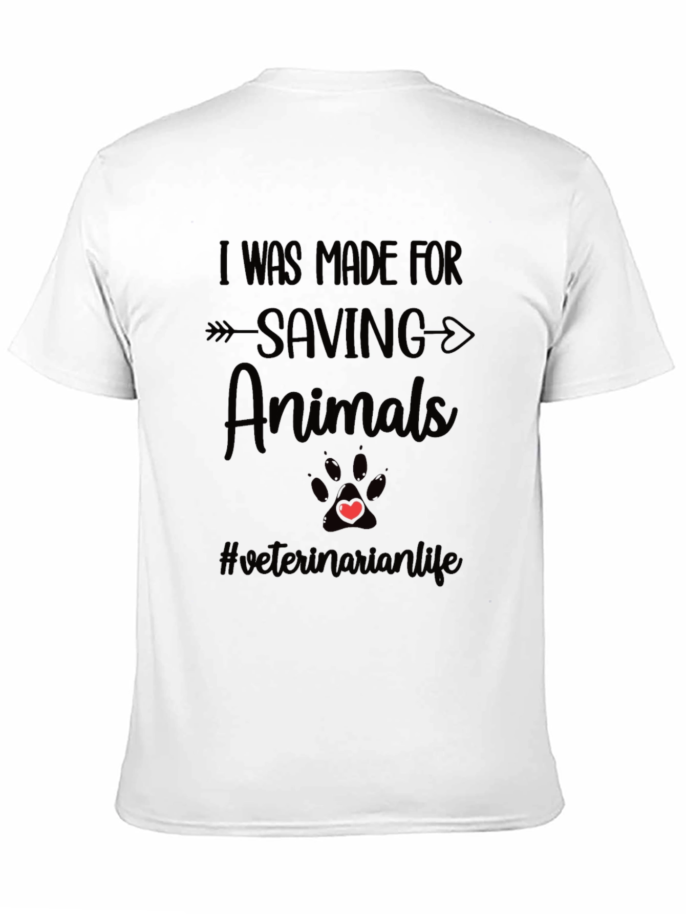 Saving Animals T-Shirt Veterinarian Life