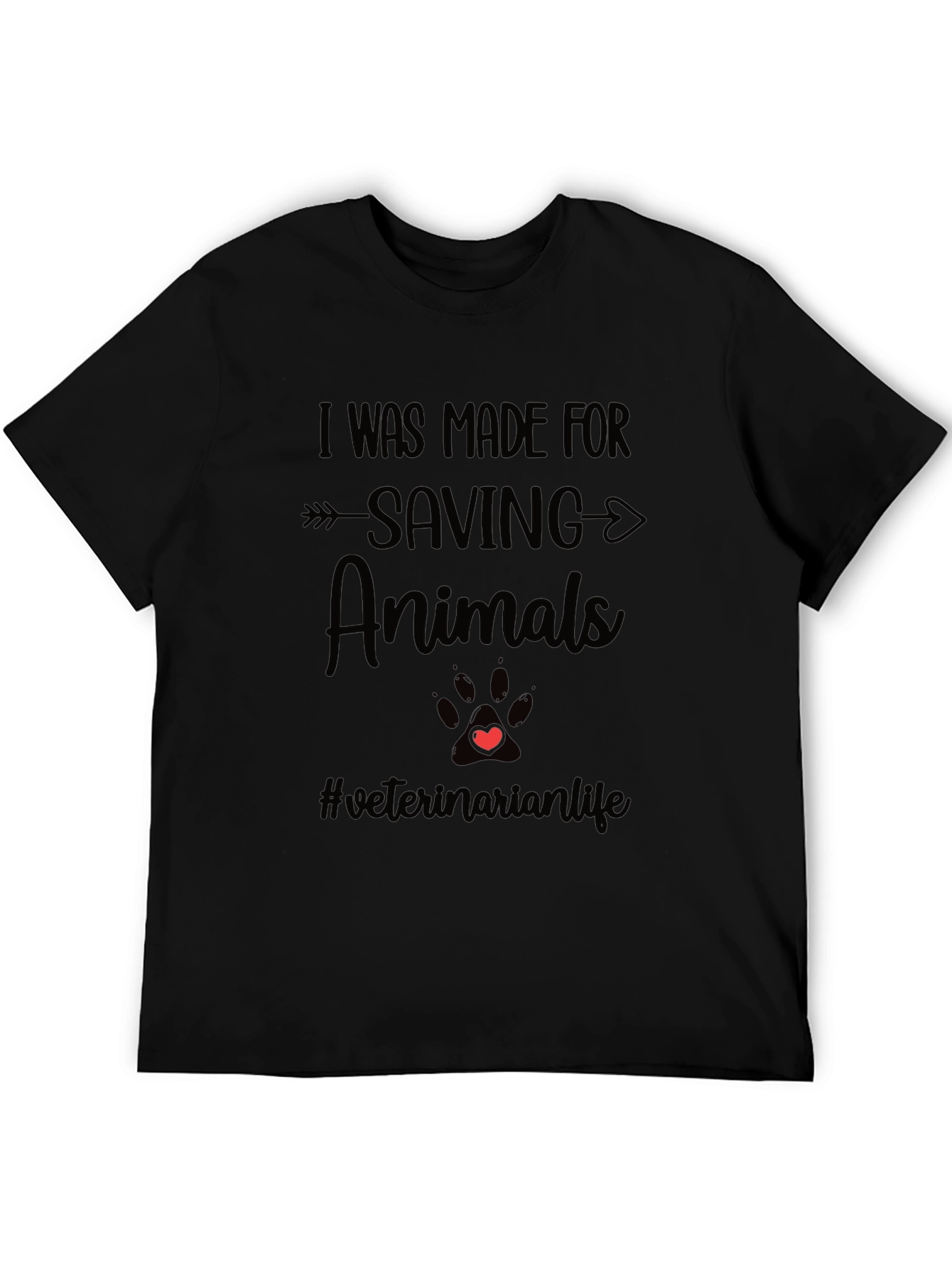 Saving Animals T-Shirt Veterinarian Life