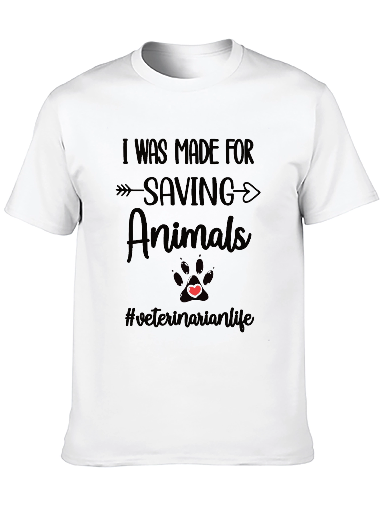 Saving Animals T-Shirt Veterinarian Life