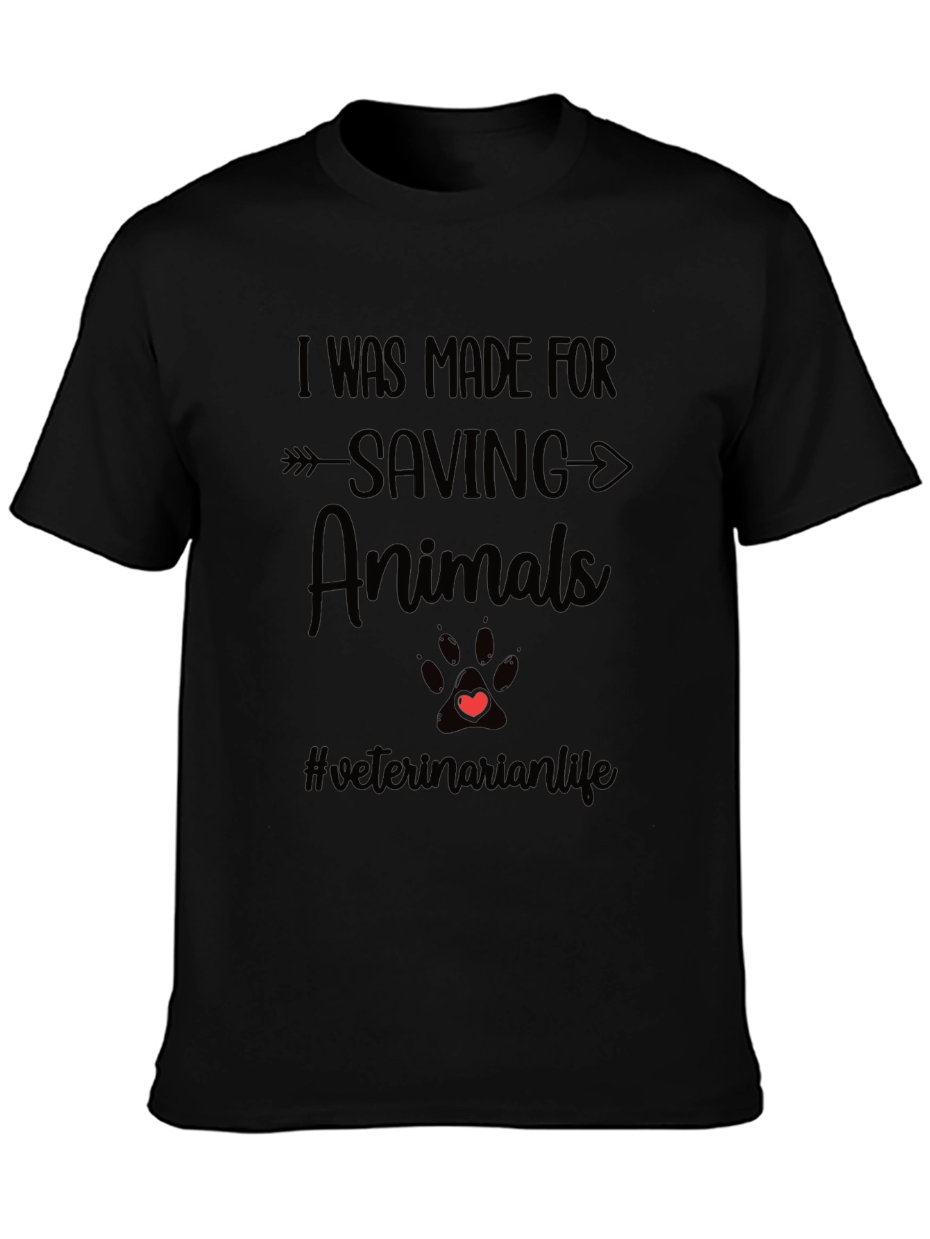 Saving Animals T-Shirt Veterinarian Life