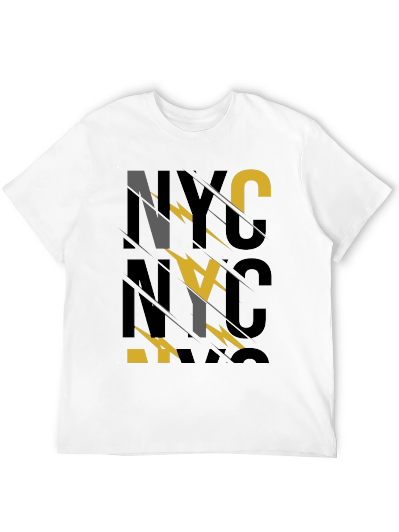NYC Graphic Tee - Mens Black Short Sleeve