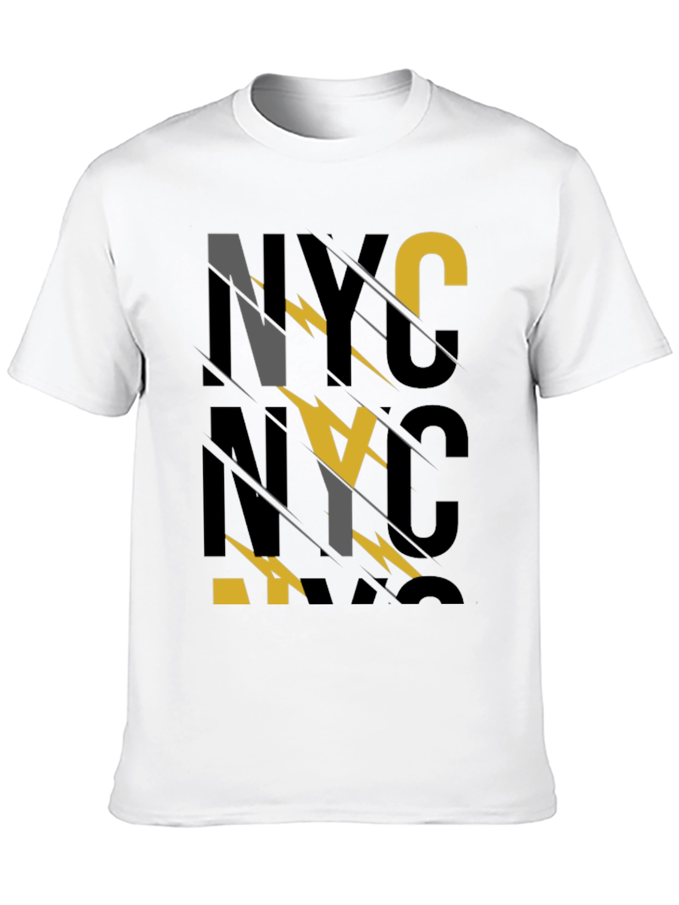 NYC Graphic Tee - Mens Black Short Sleeve