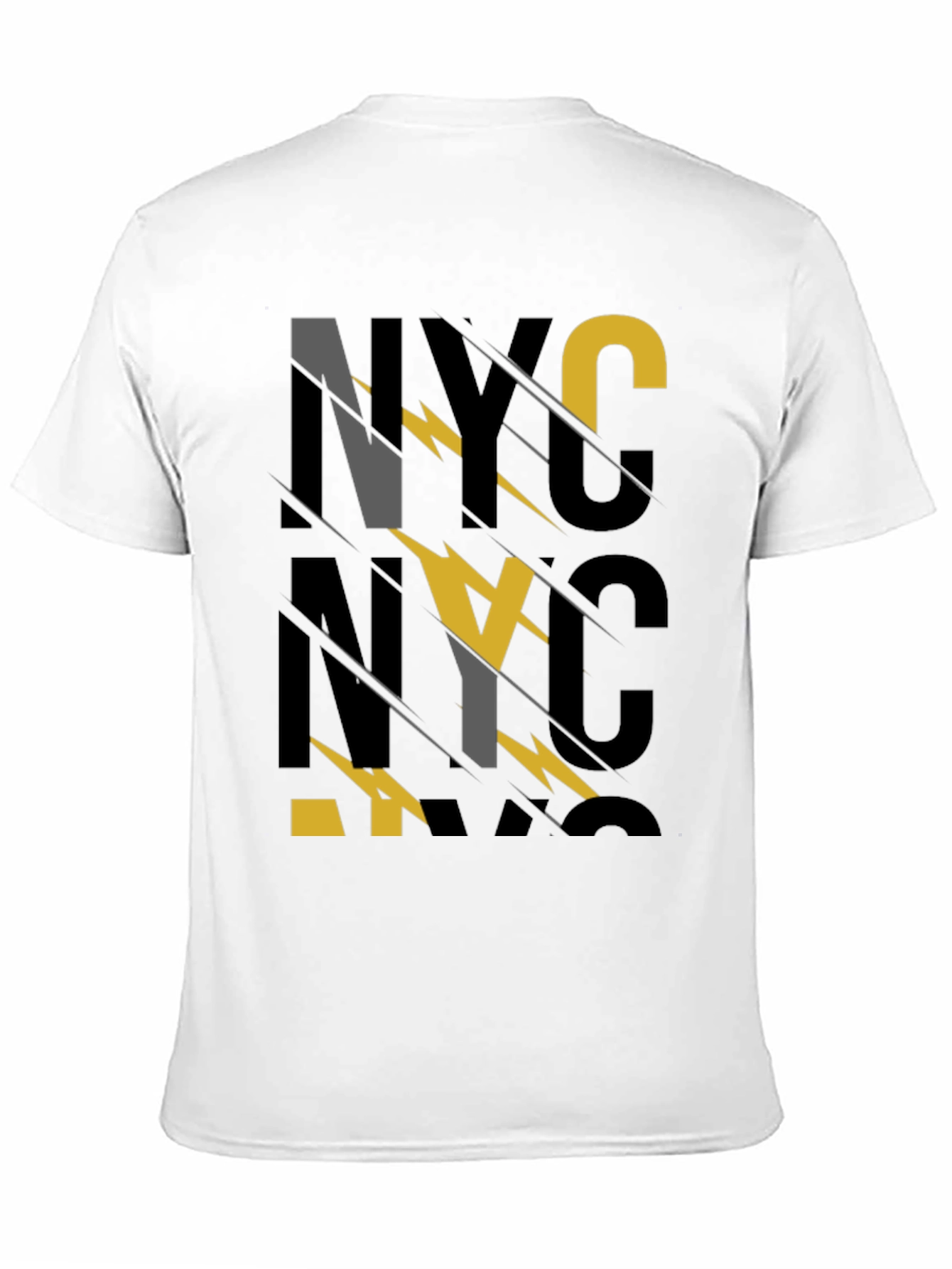 NYC Graphic Tee - Mens Black Short Sleeve