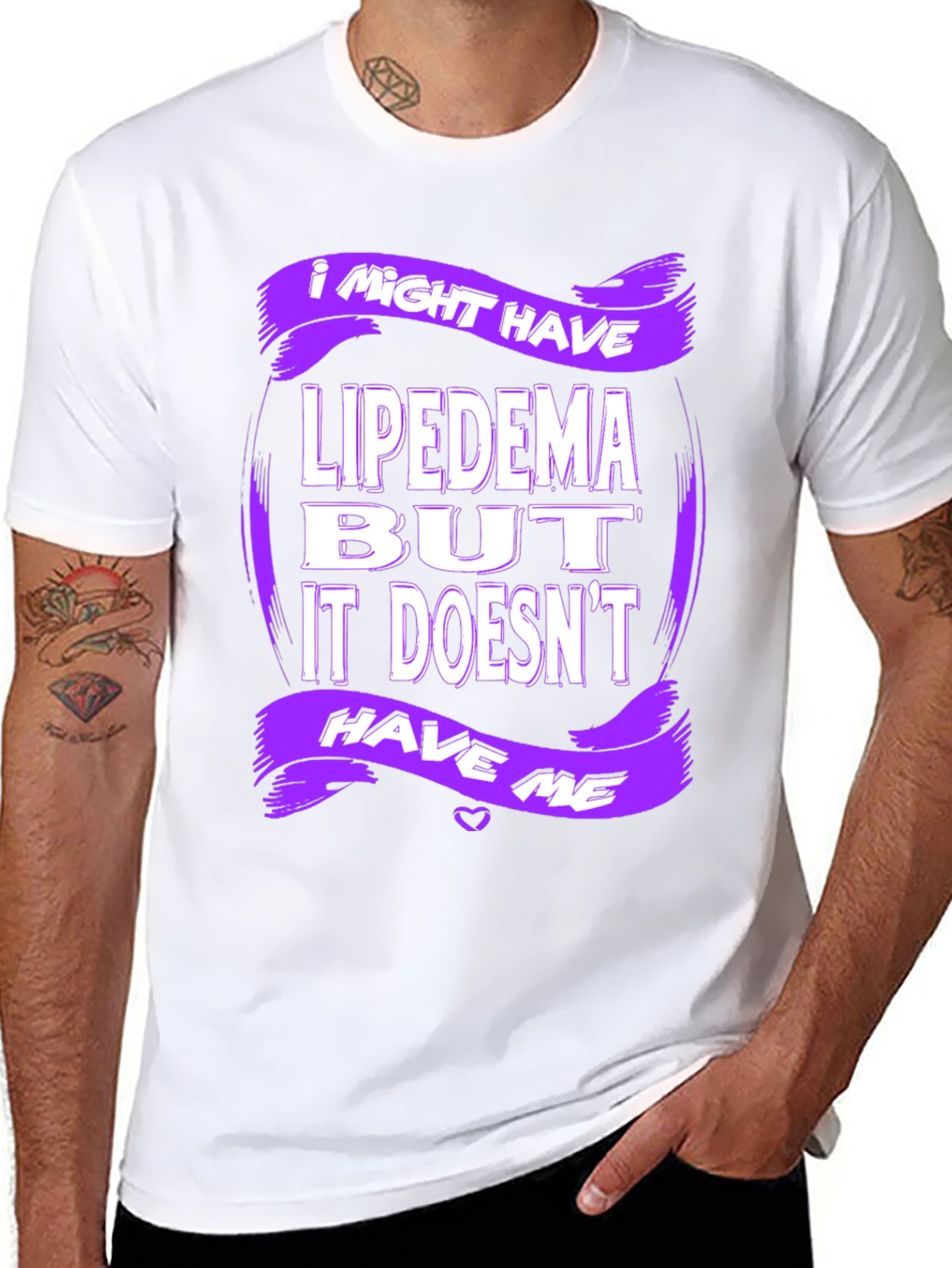 Lipedema Awareness Graphic T-Shirt