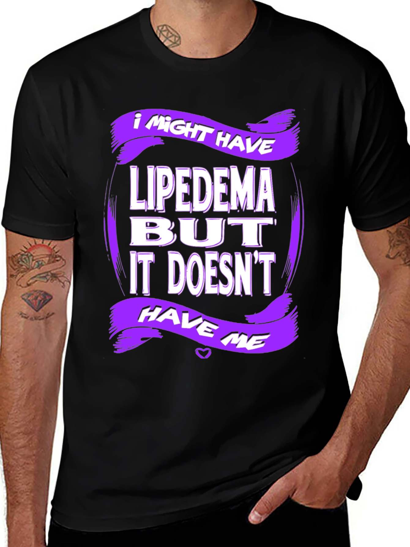Lipedema Awareness Graphic T-Shirt