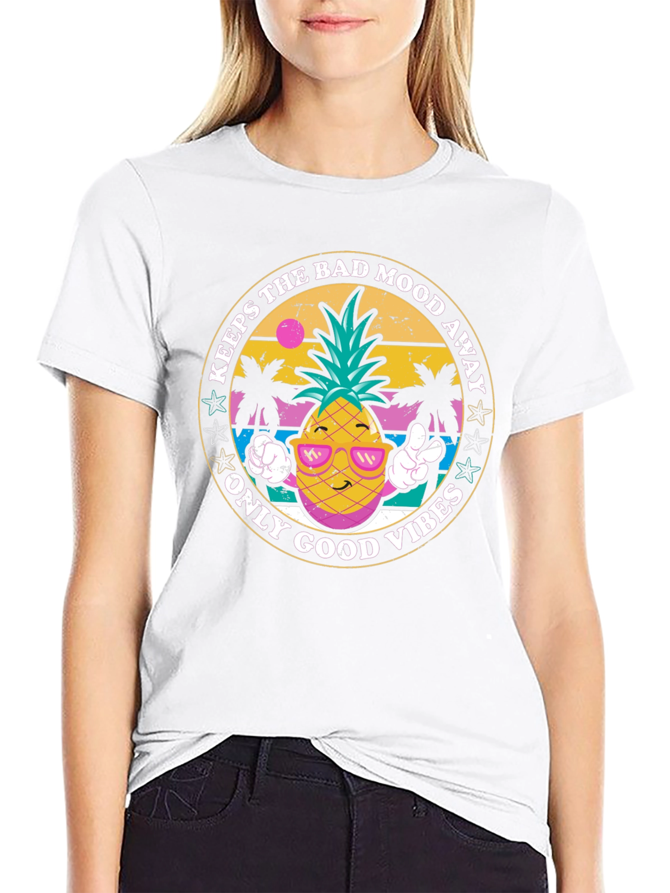 Good Vibes Pineapple T-Shirt