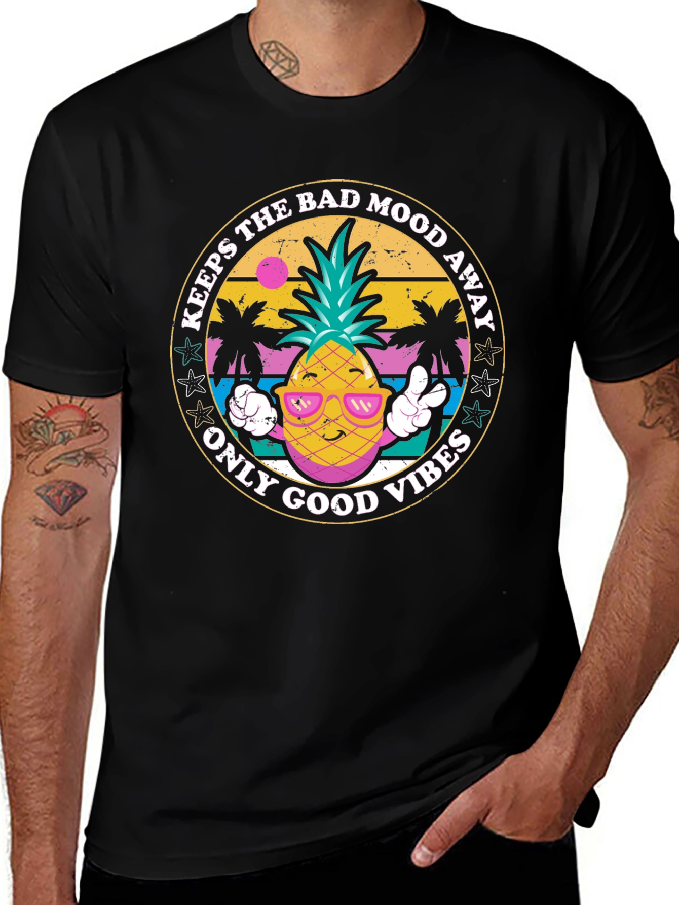 Good Vibes Pineapple T-Shirt