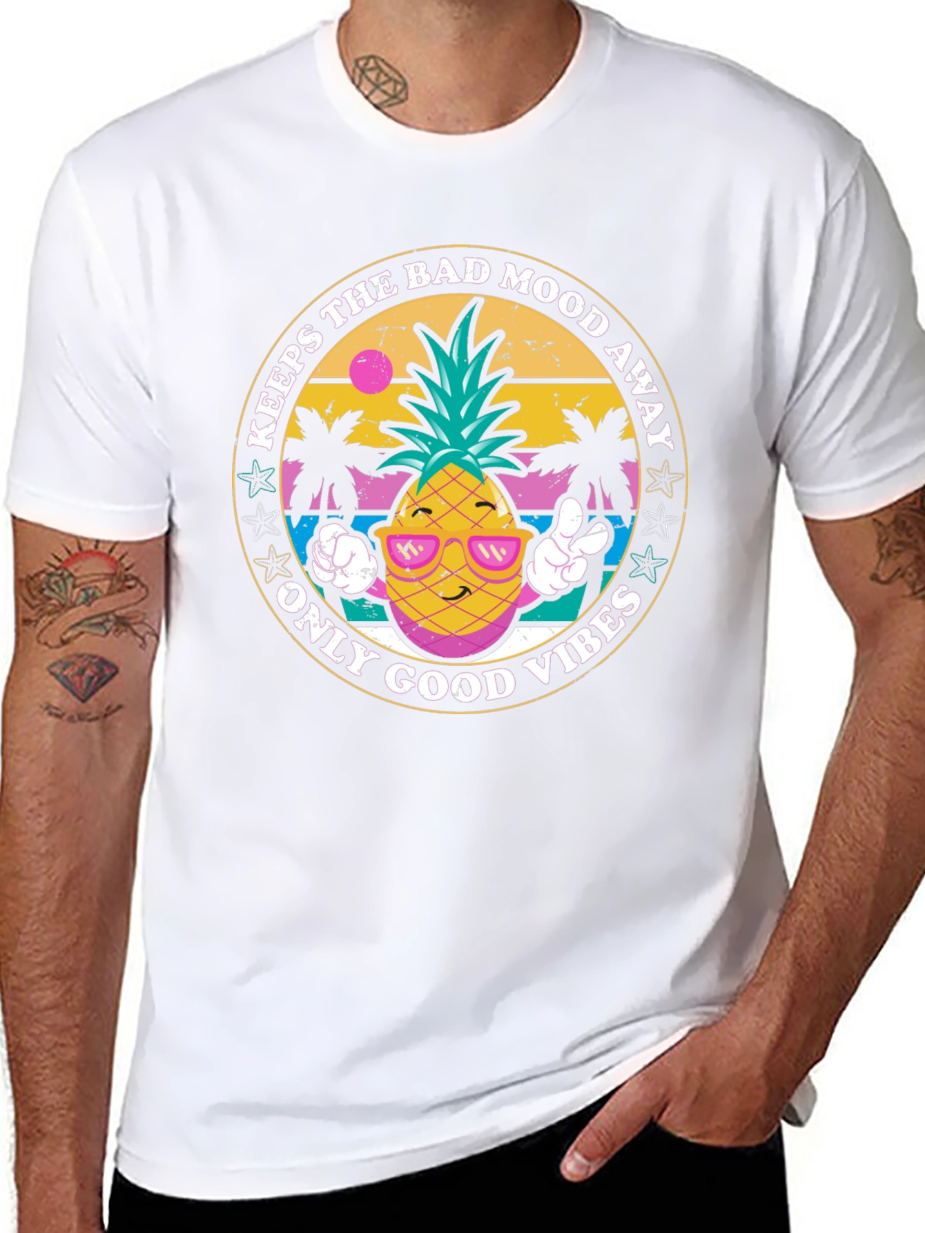 Good Vibes Pineapple T-Shirt