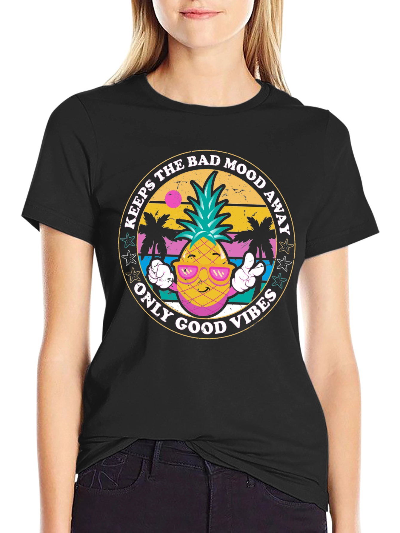 Good Vibes Pineapple T-Shirt