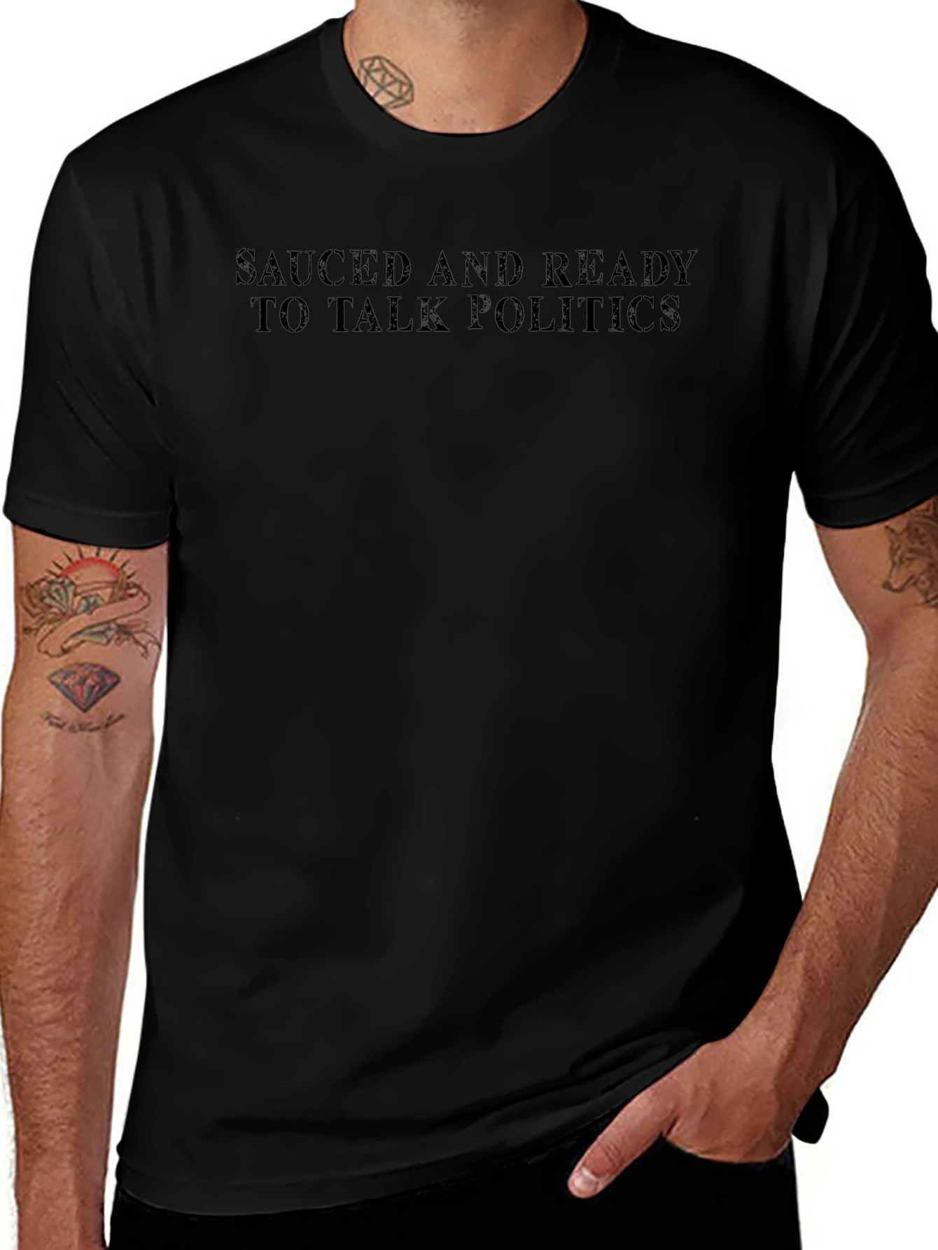 Sauced and Ready Political T-Shirt