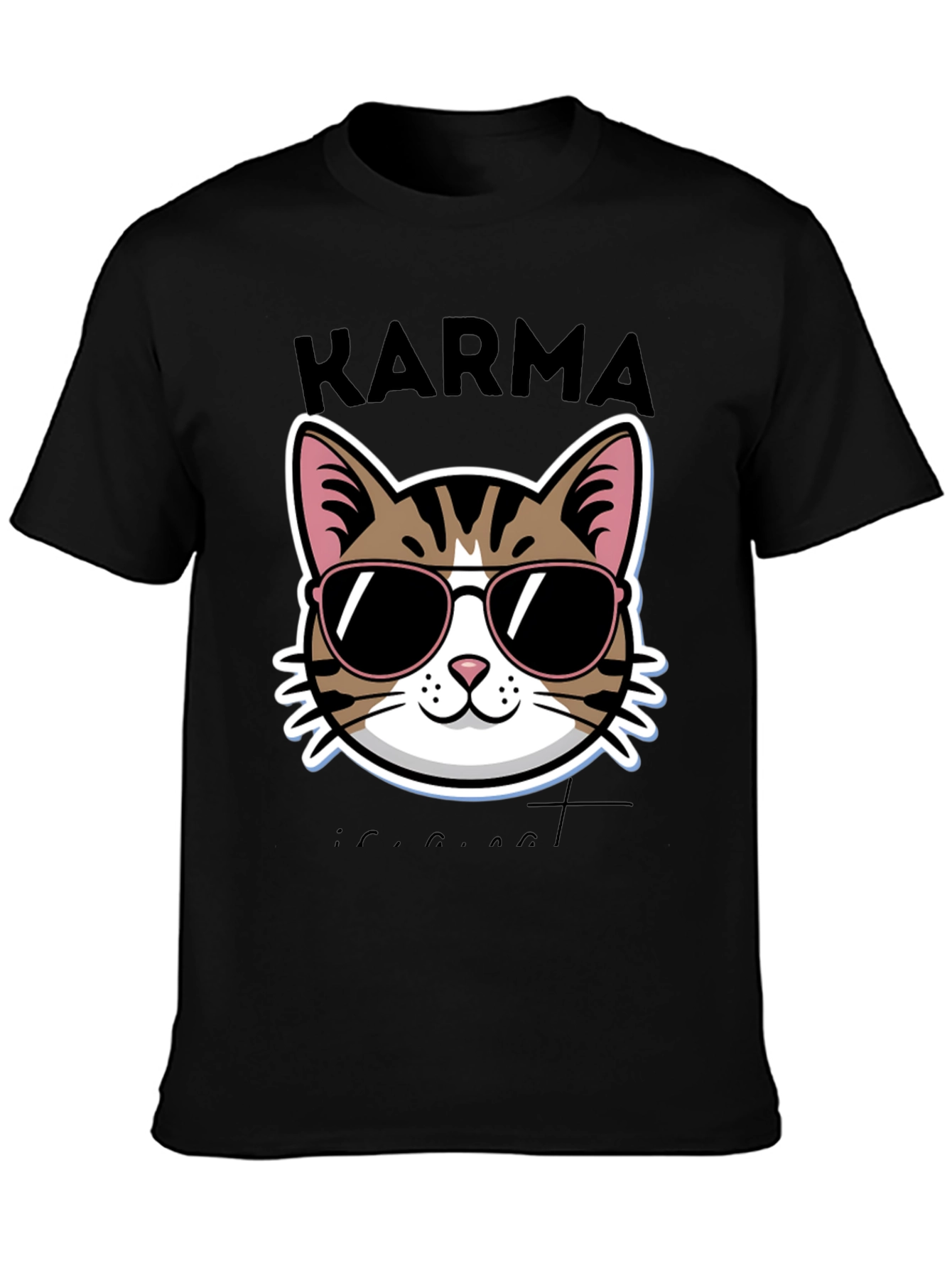 Karma is a Cat T-Shirt