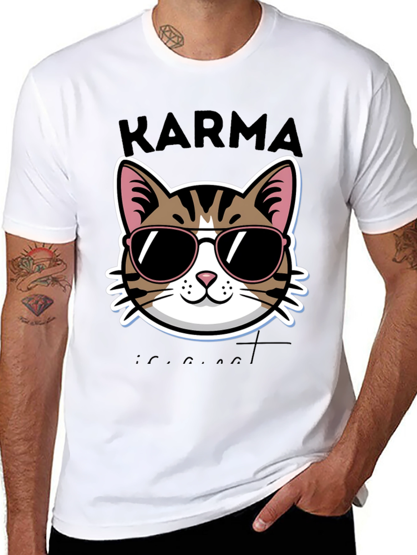 Karma is a Cat T-Shirt