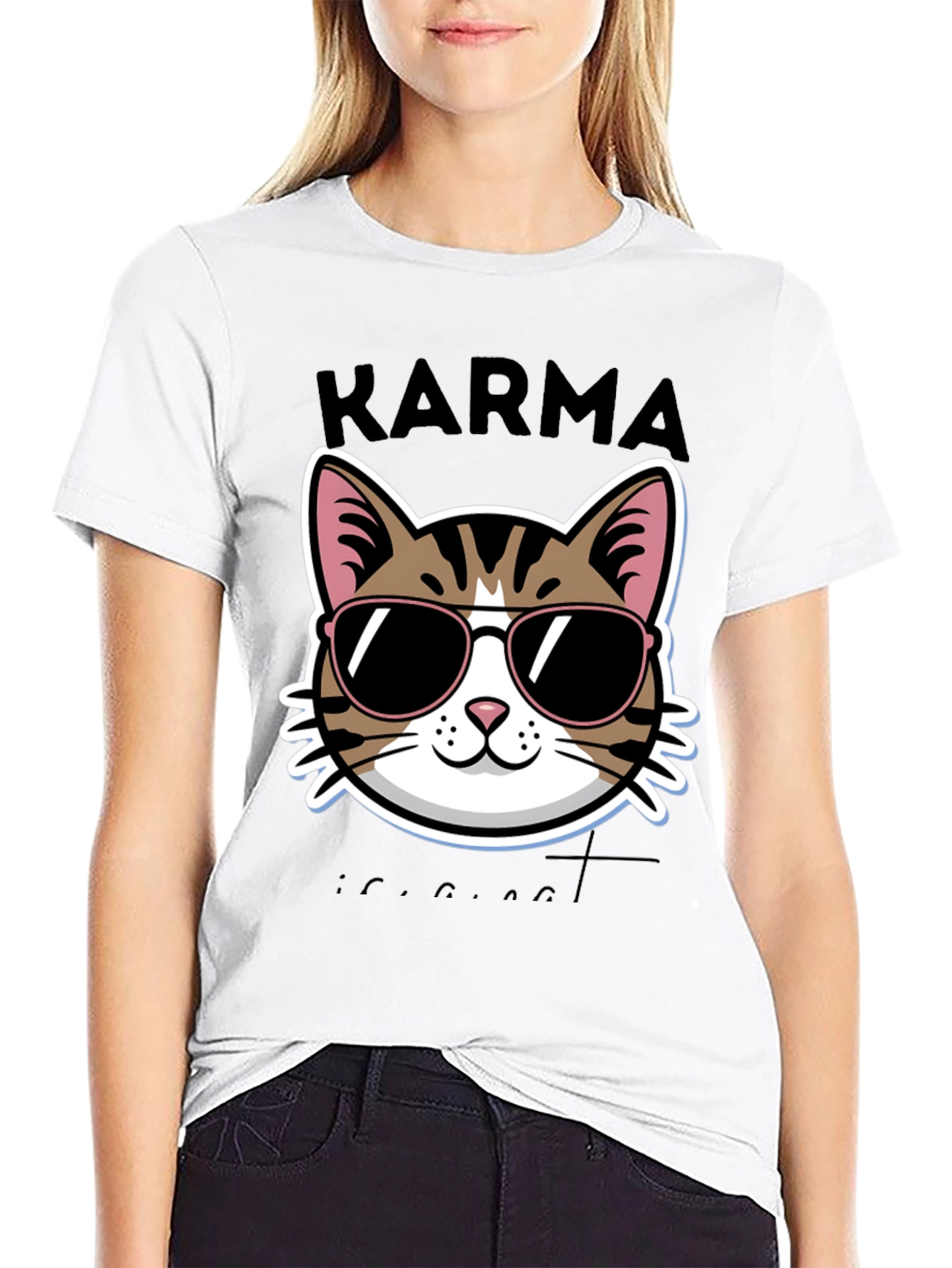 Karma is a Cat T-Shirt