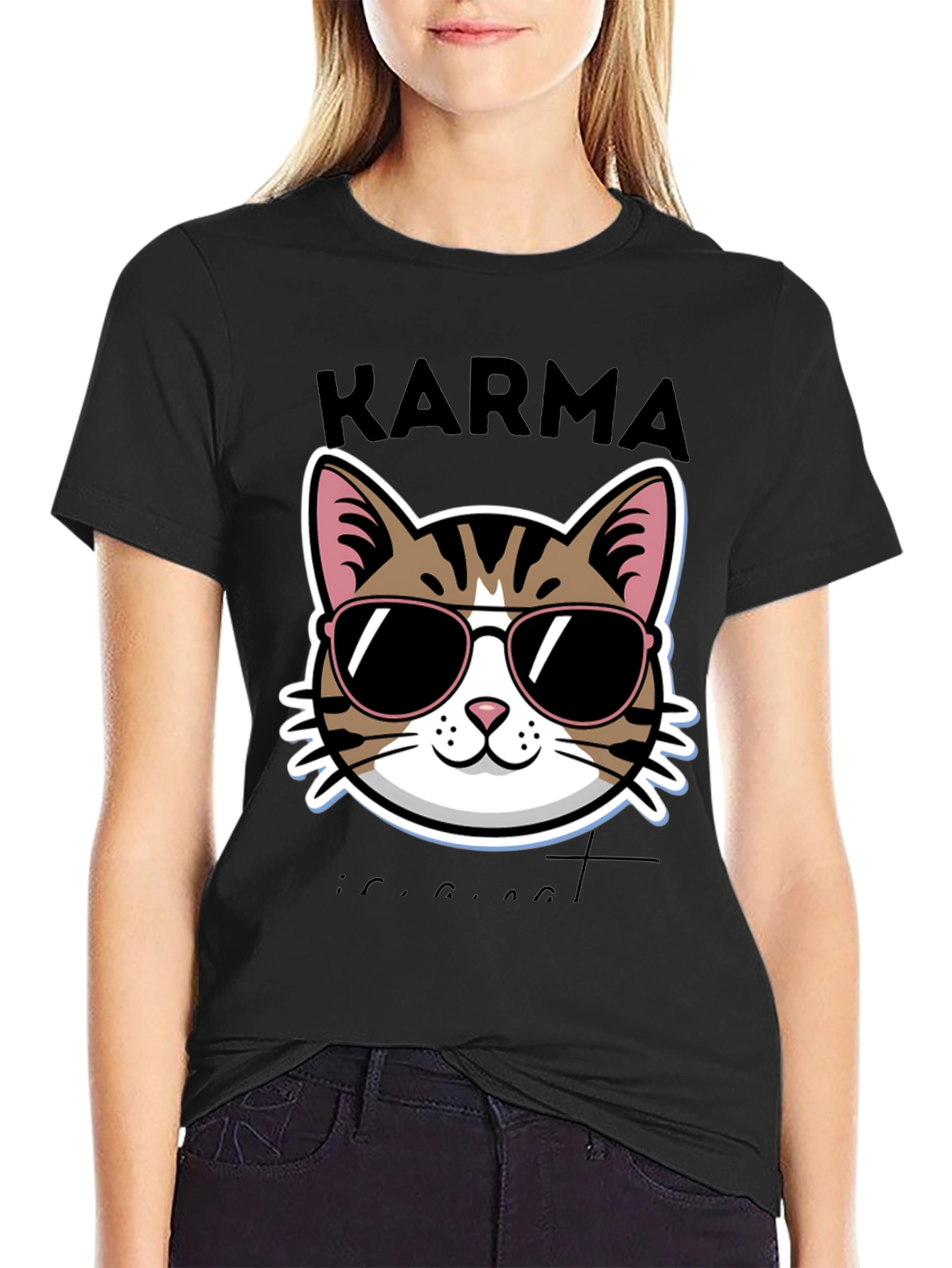Karma is a Cat T-Shirt