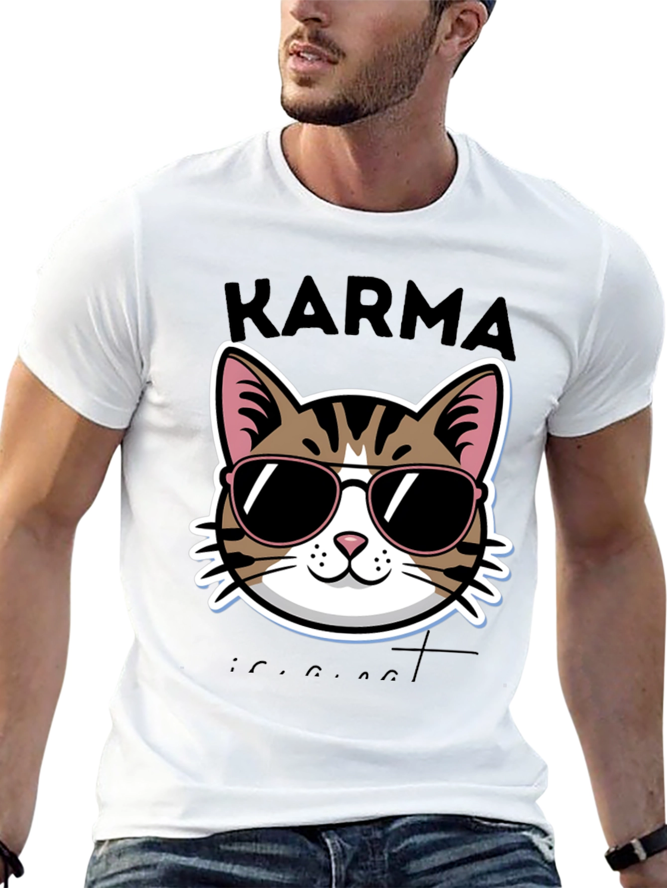 Karma is a Cat T-Shirt