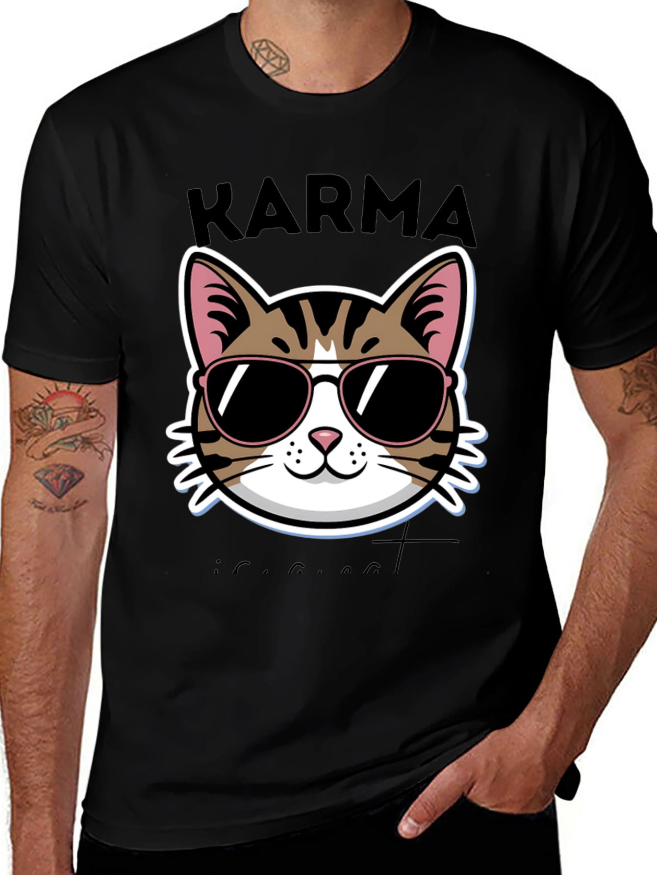 Karma is a Cat T-Shirt