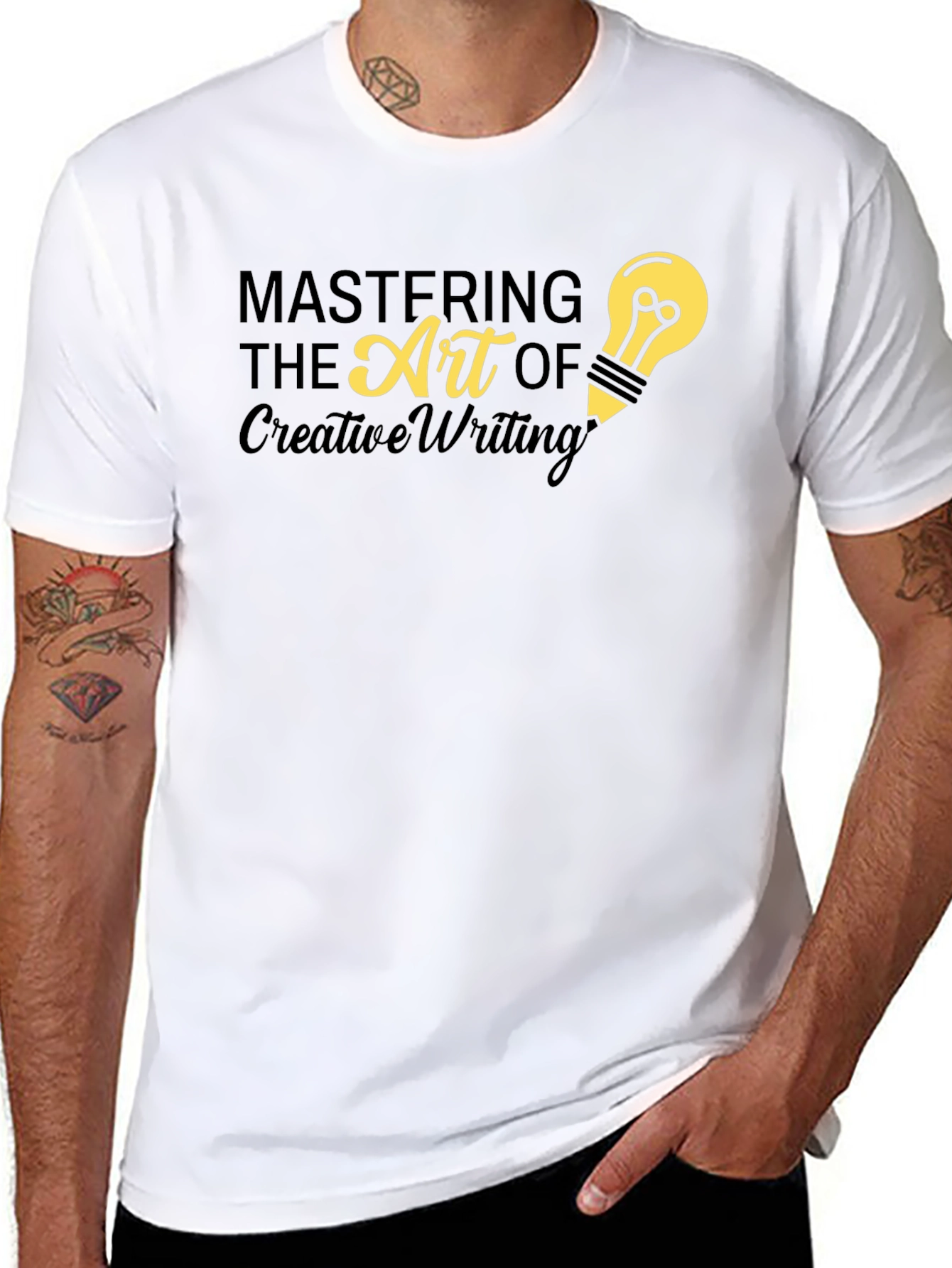 Creative Writing Art T-Shirt