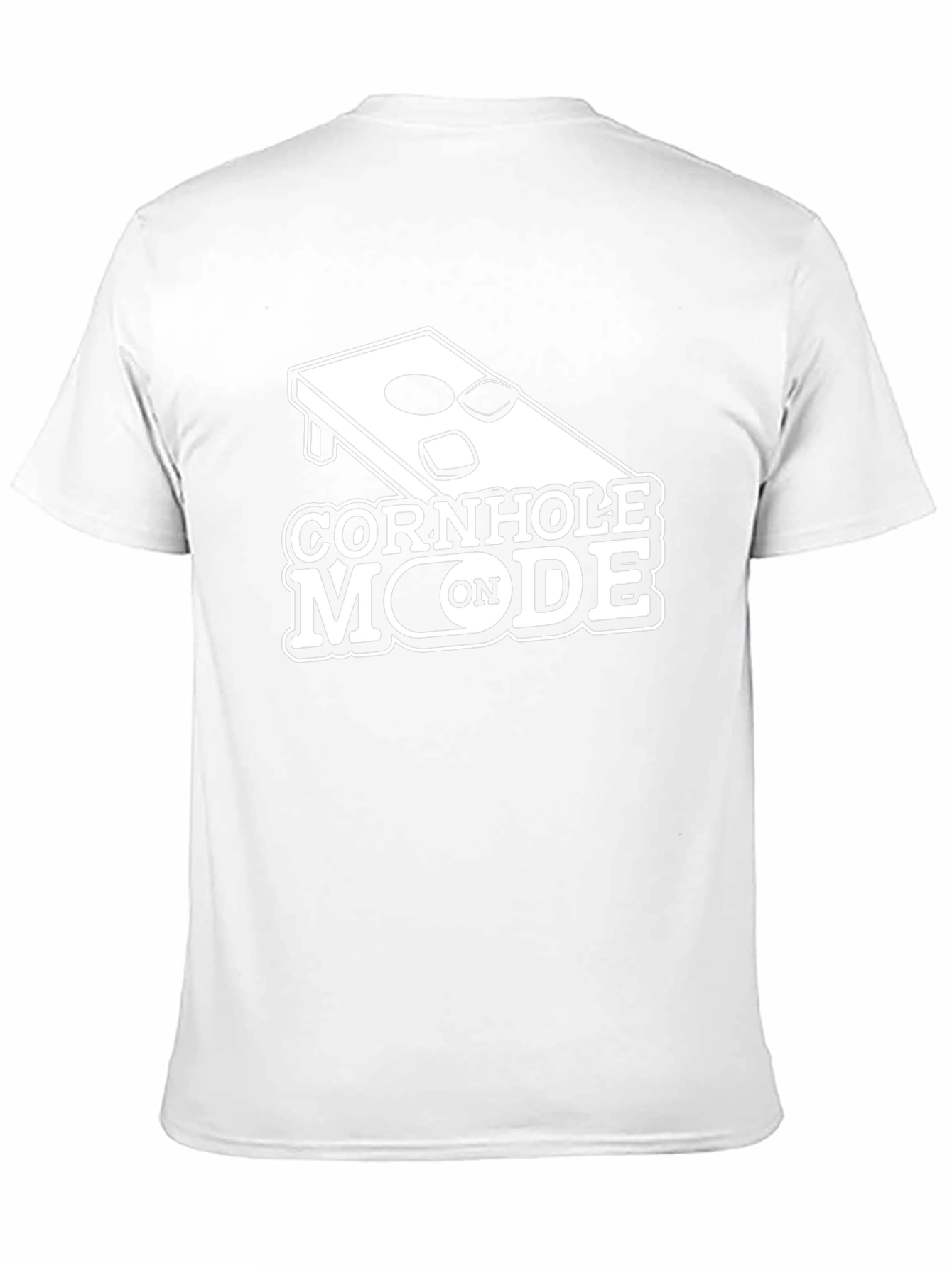 Cornhole Mode On Black Graphic Tee