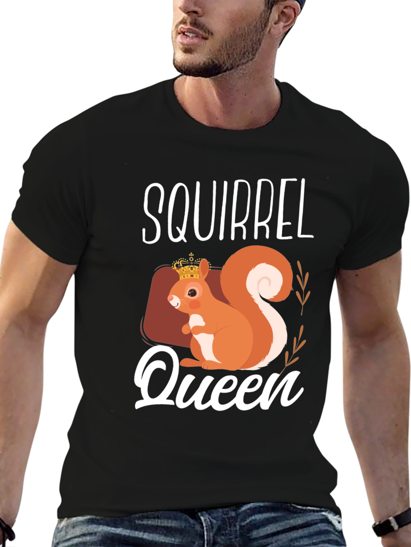 Squirrel Queen Graphic T-Shirt