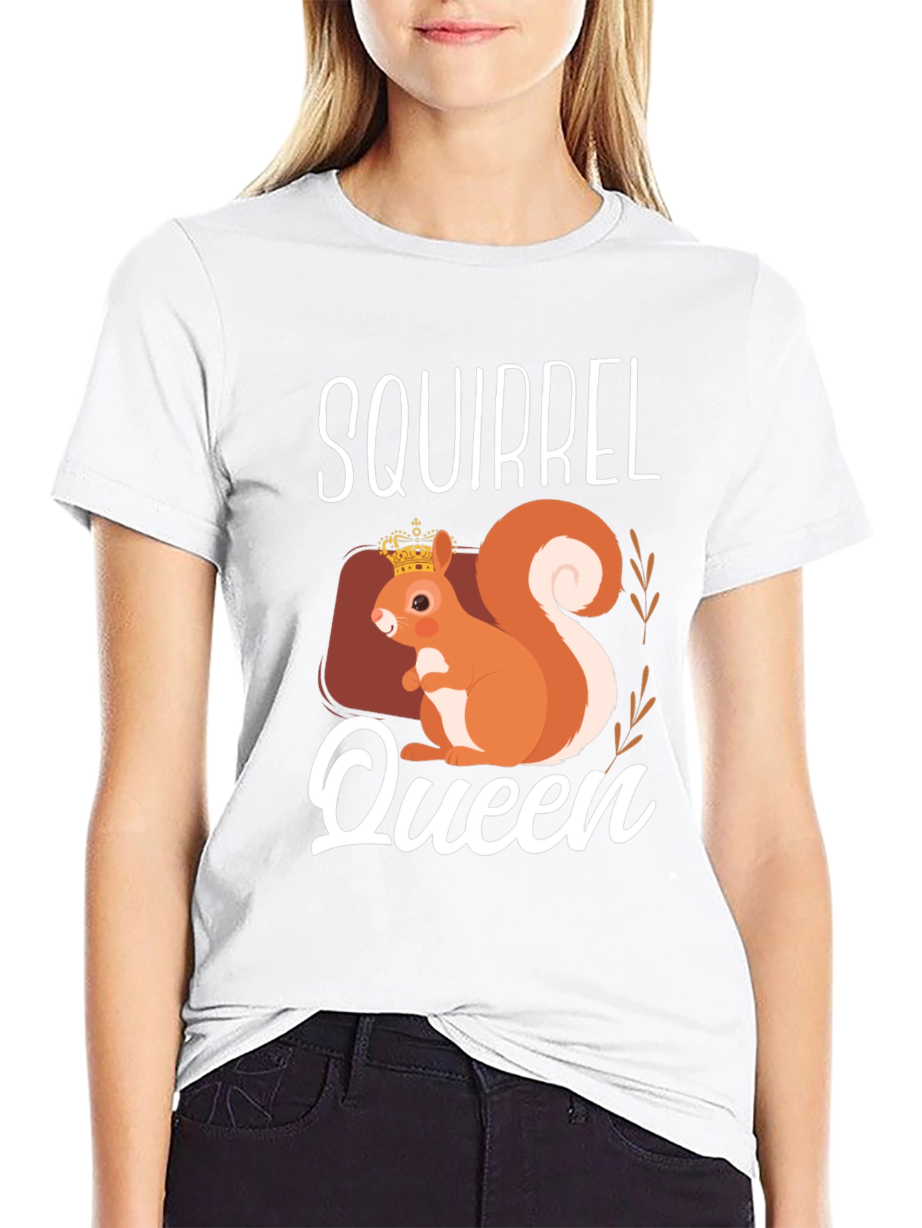 Squirrel Queen Graphic T-Shirt