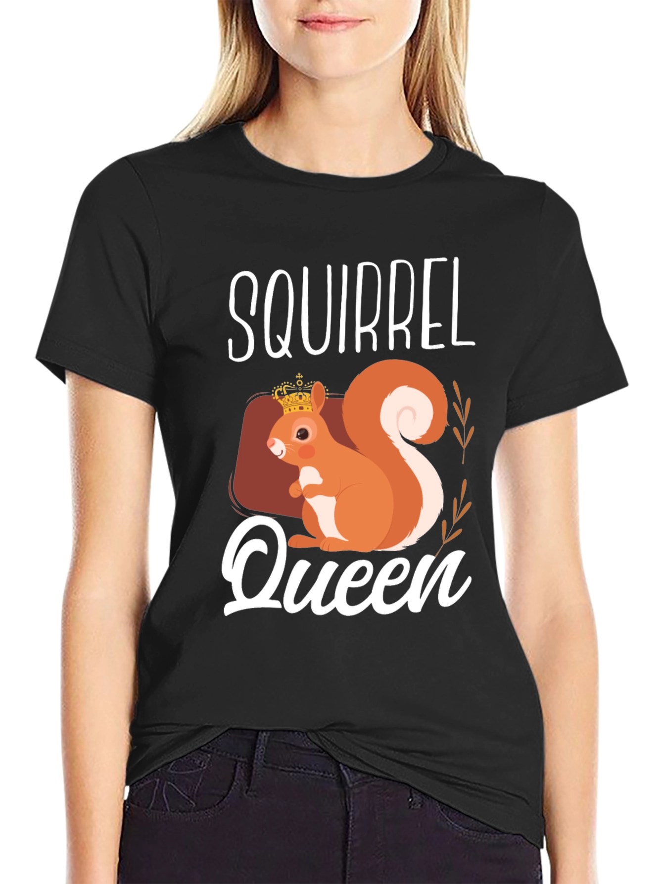 Squirrel Queen Graphic T-Shirt