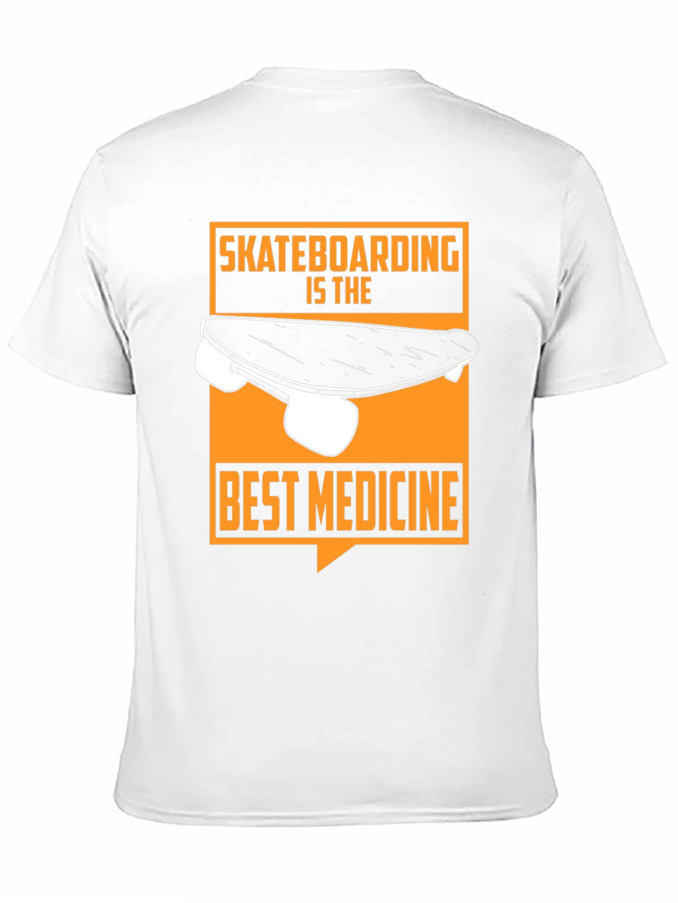 Skateboarding is the Best Medicine Graphic Tee
