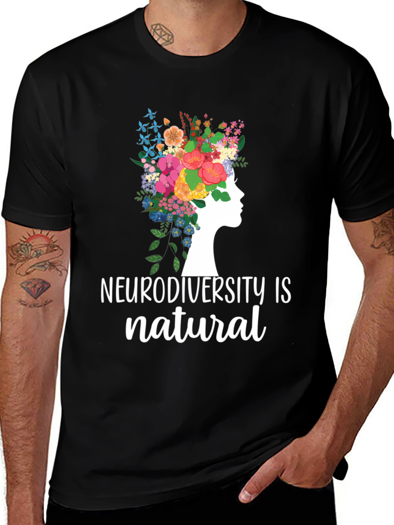 Neurodiversity is Natural Graphic Tee