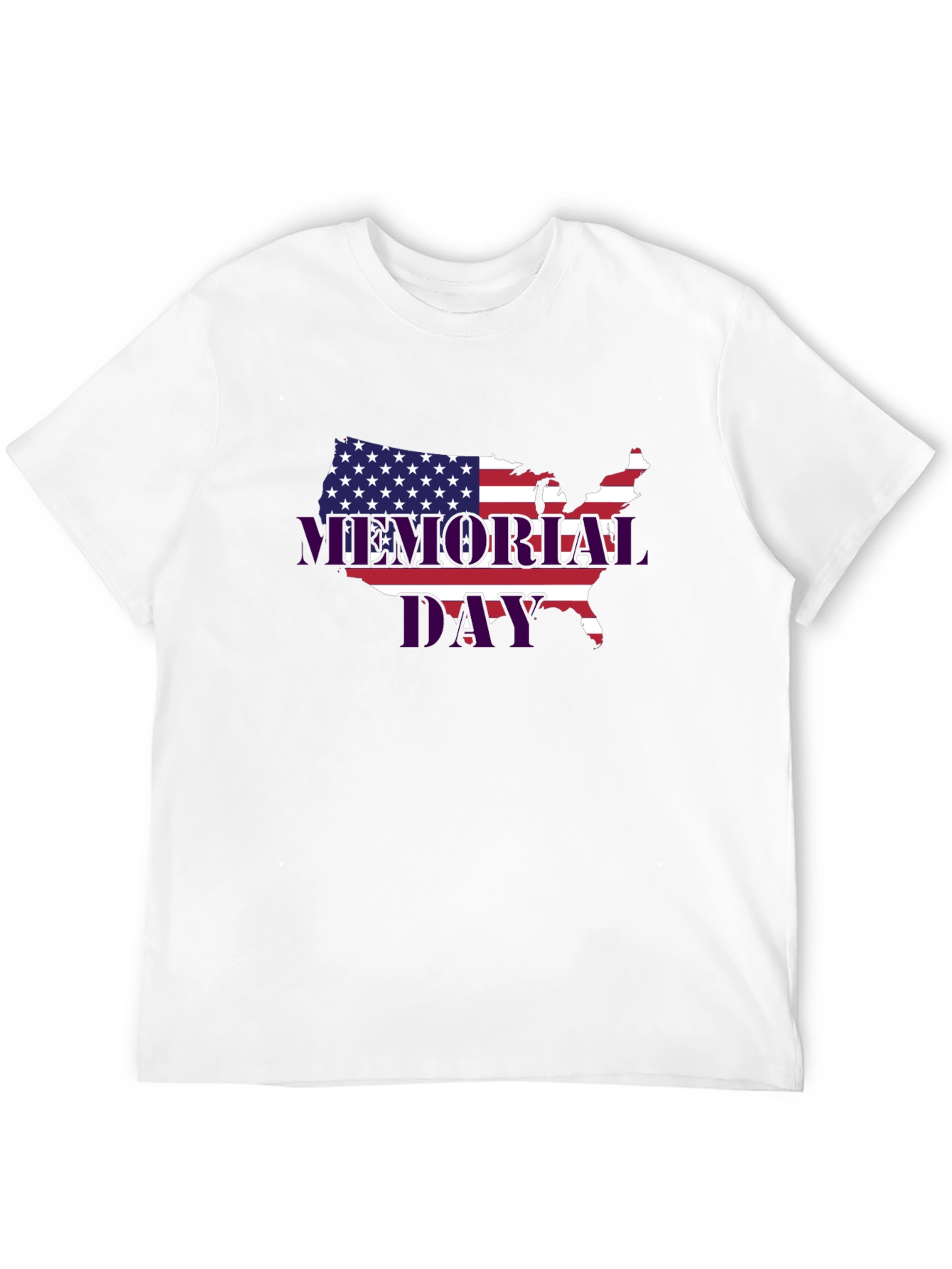 Memorial Day USA Flag T-Shirt