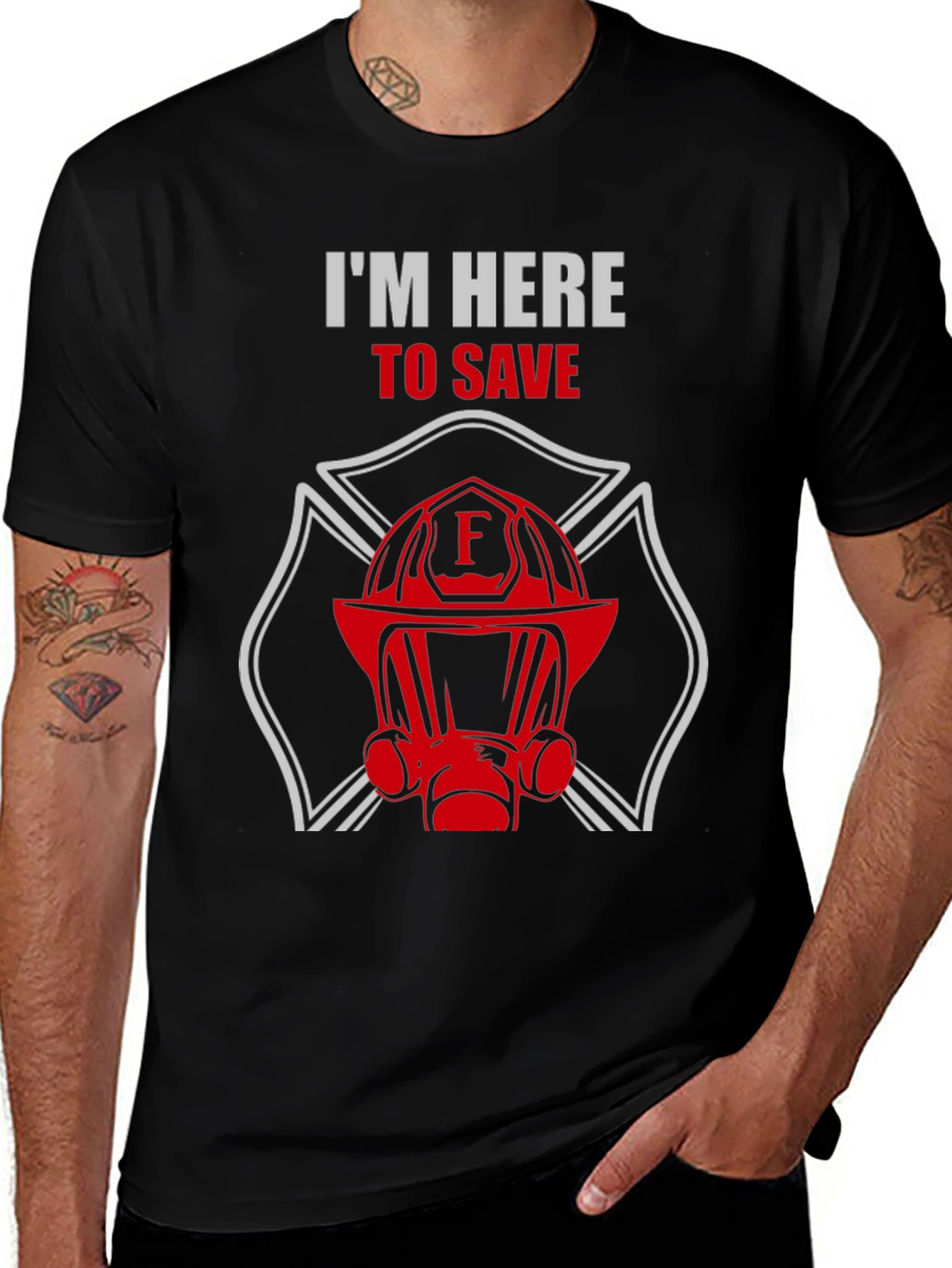 Firefighter Save T-Shirt