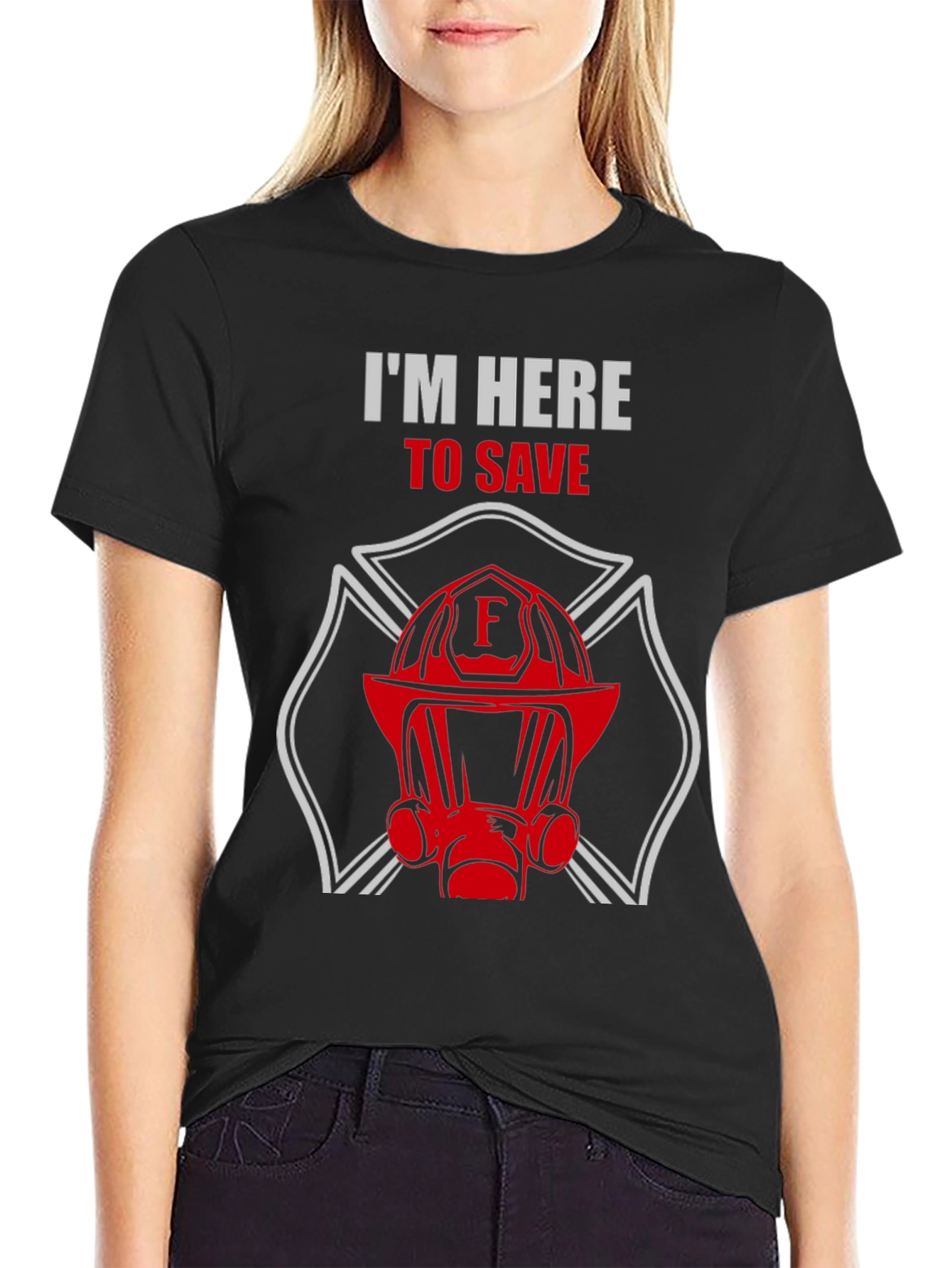 Firefighter Save T-Shirt