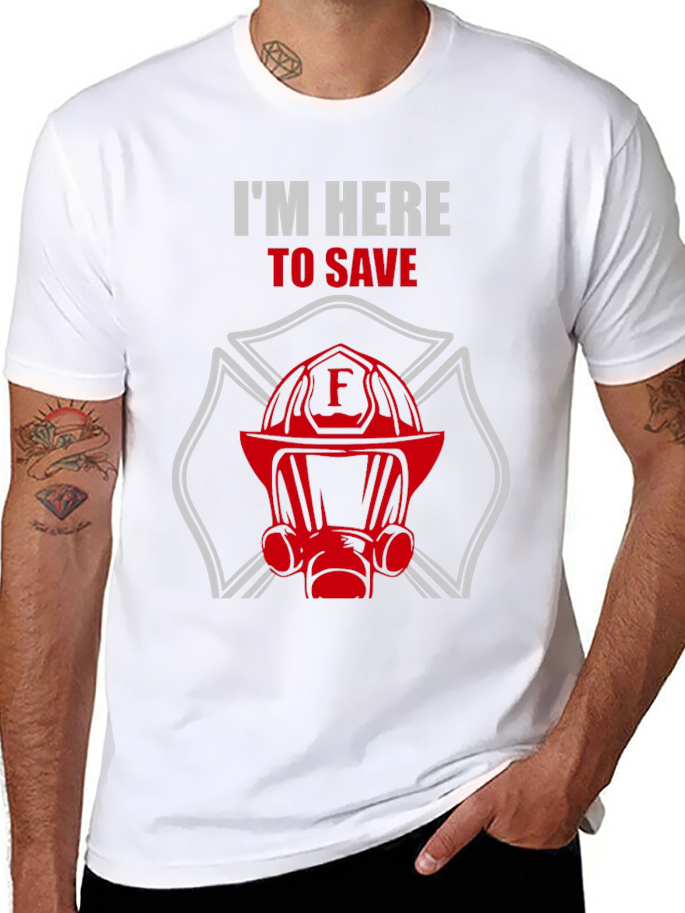 Firefighter Save T-Shirt