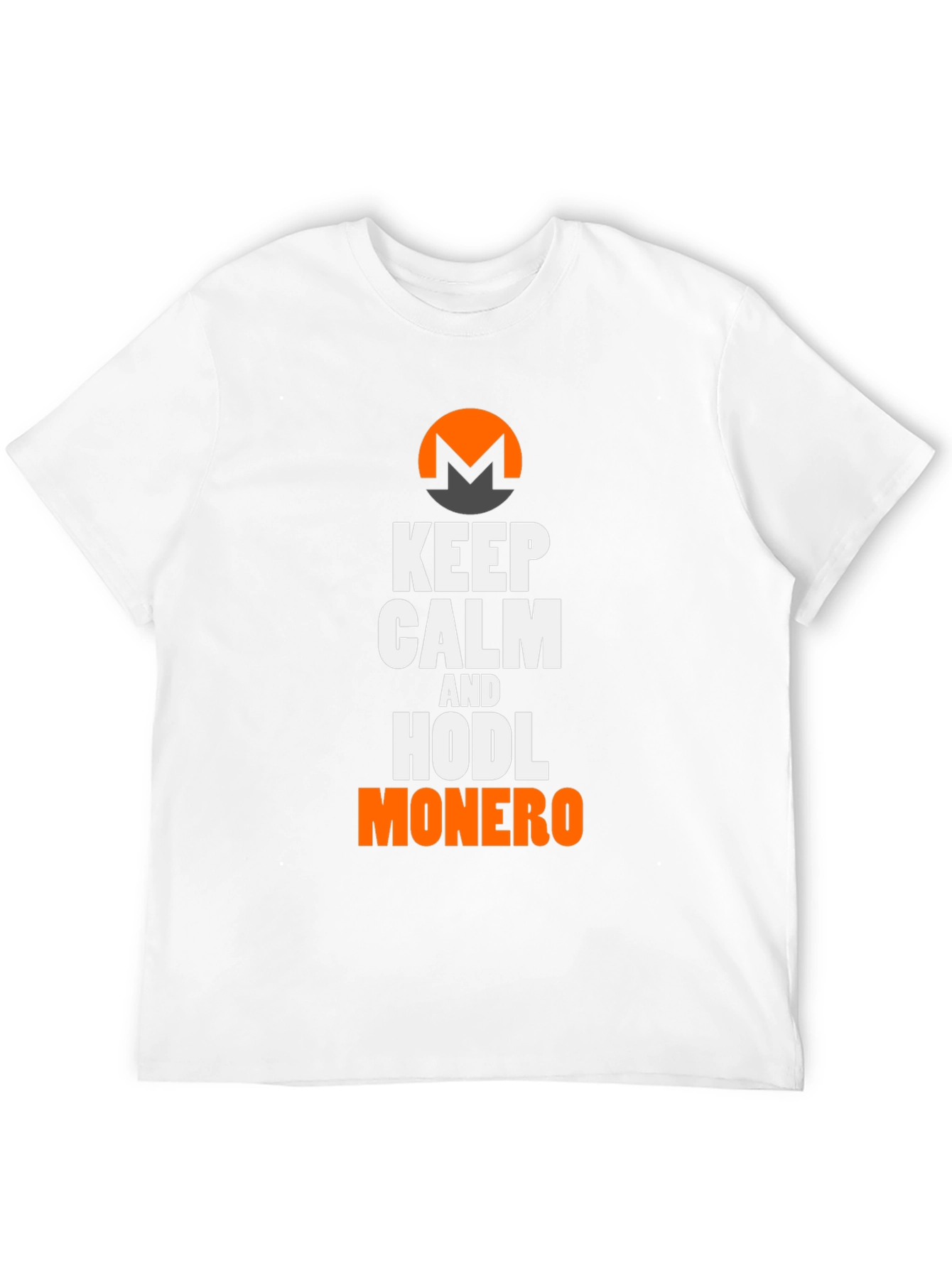 Keep Calm & HODL Monero Crypto T-Shirt