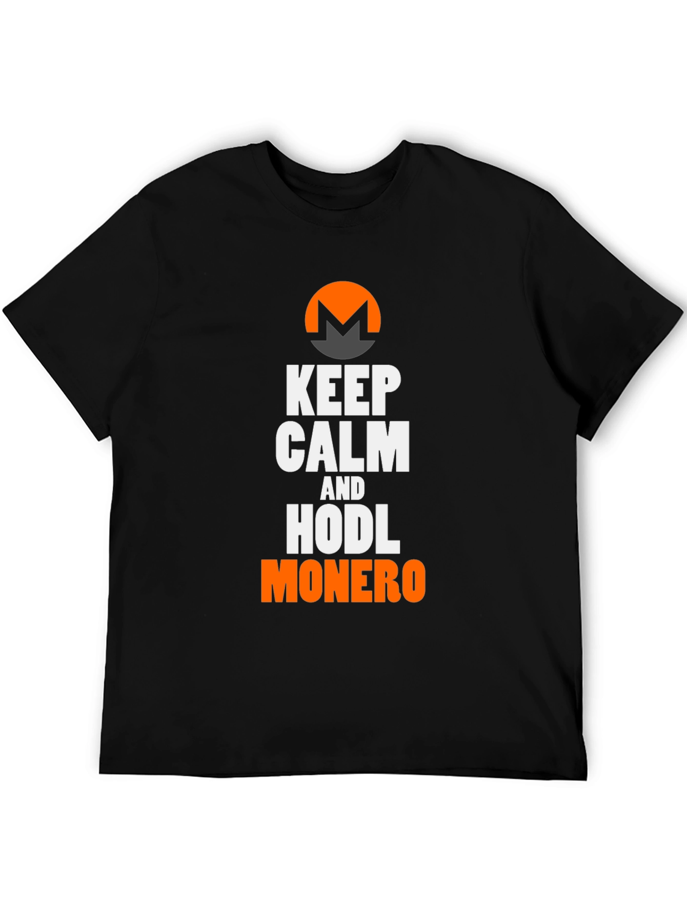 Keep Calm & HODL Monero Crypto T-Shirt