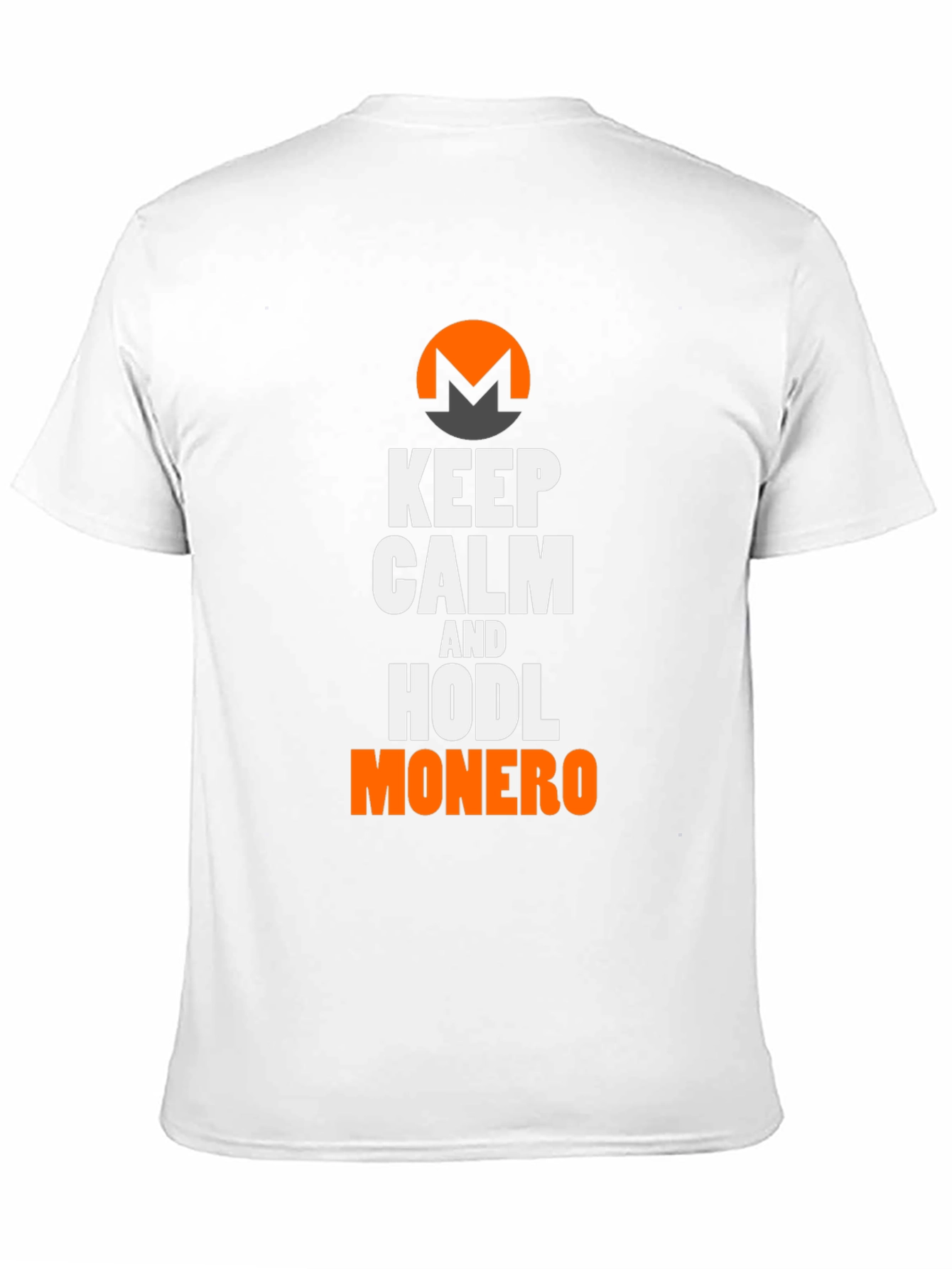 Keep Calm & HODL Monero Crypto T-Shirt