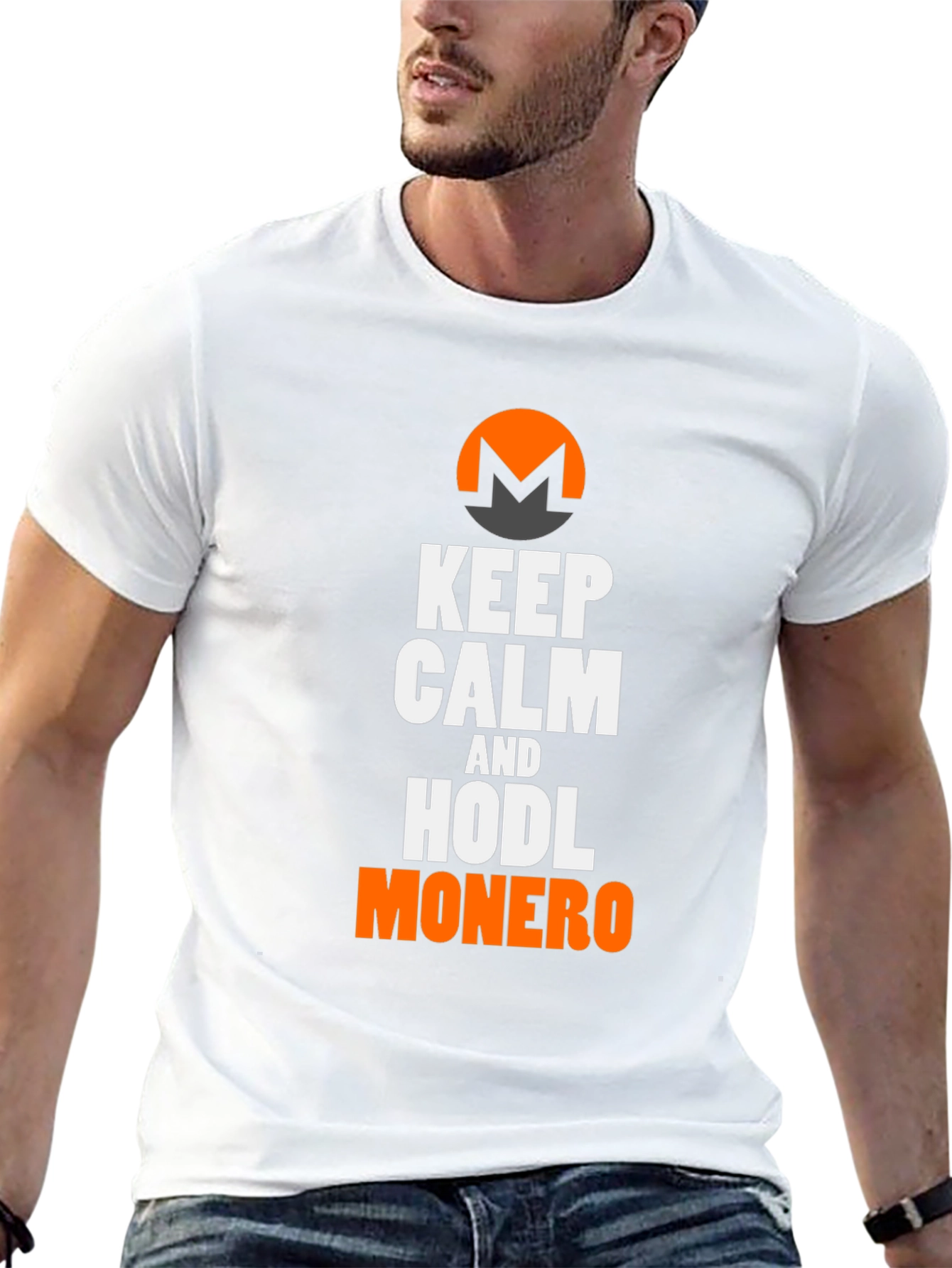 Keep Calm & HODL Monero Crypto T-Shirt